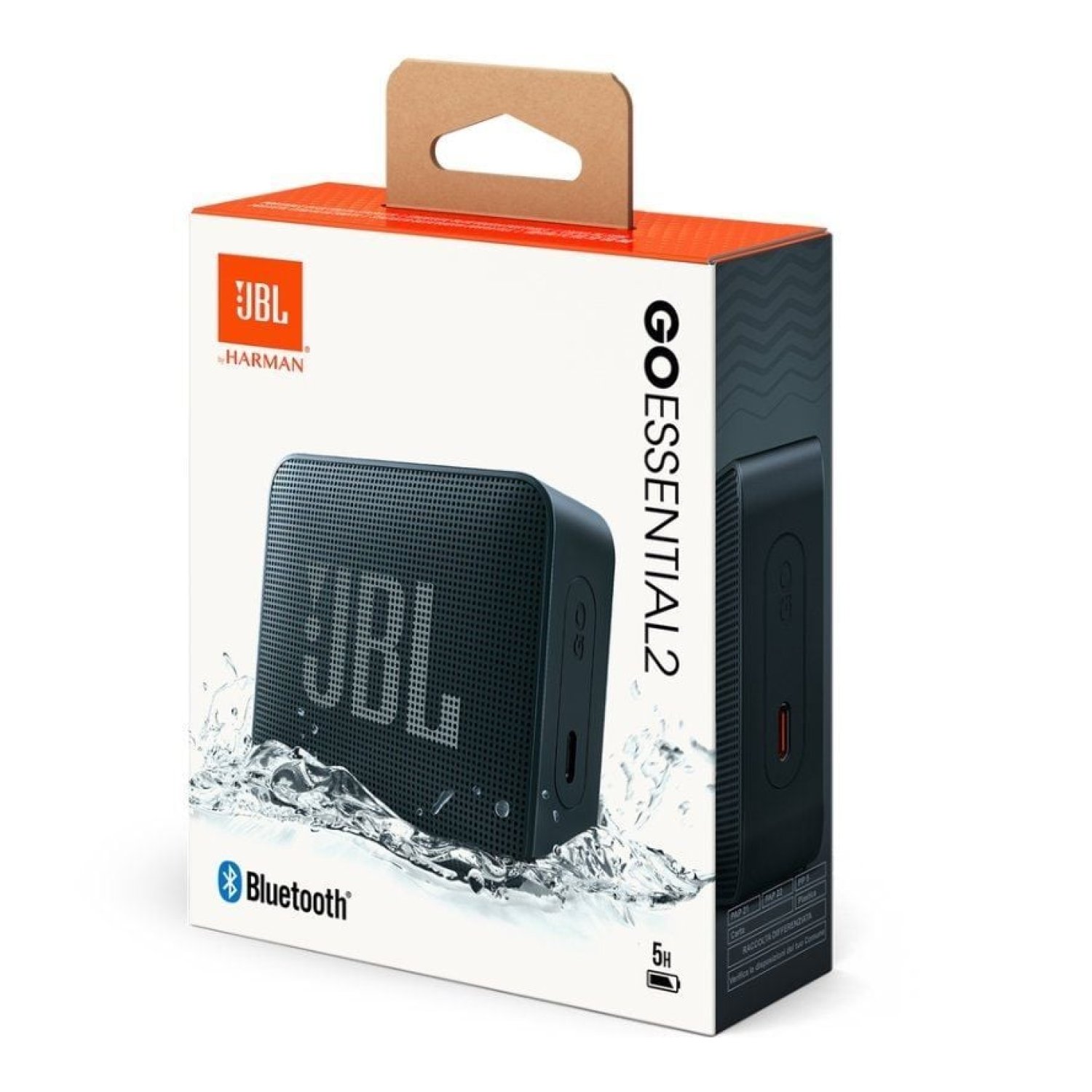 JBL GO Essential 2 · Altavoz Bluetooth Portátil · 3,1W · Negro