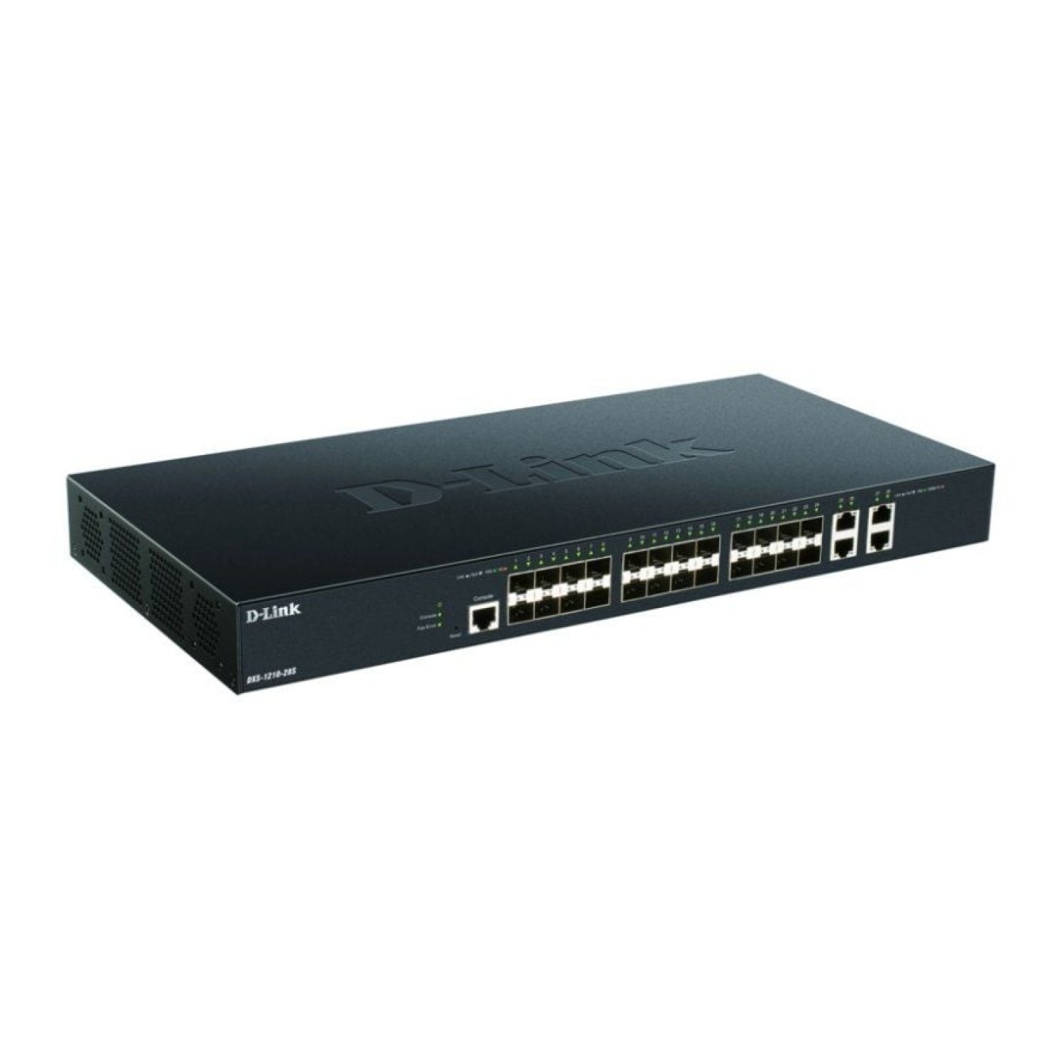 D-Link DXS-1210-28S · Switch Gestionable · 28 Puertos Gigabit · 10/100/1000 RJ-45 · SFP