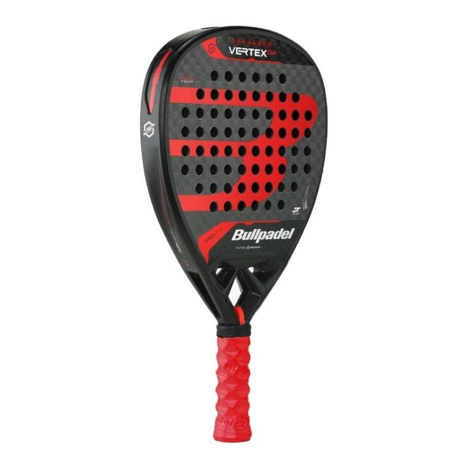 Bullpadel Vertex 04 2024 · Pala de Pádel · Roja y Negra