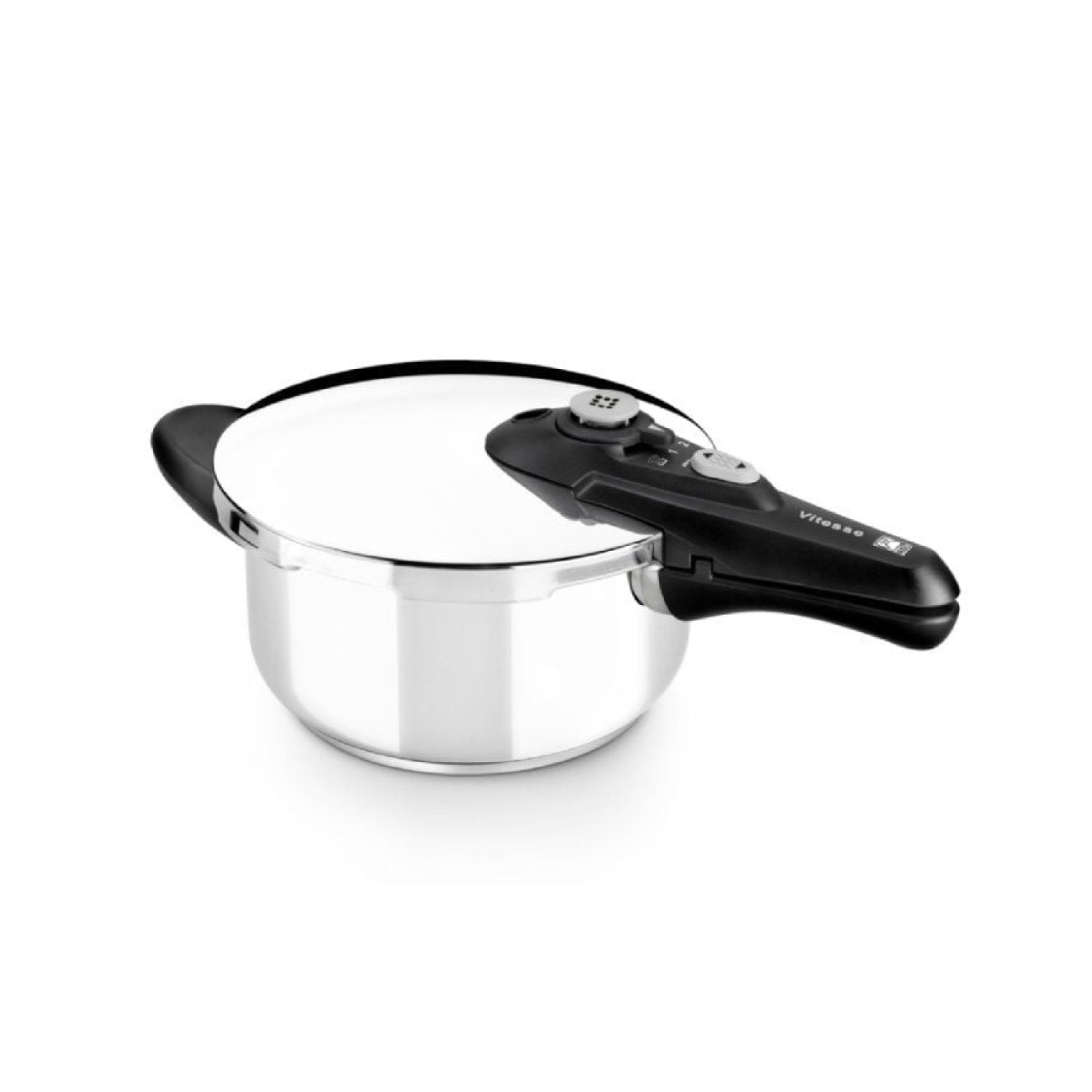 Olla a Presión Bra Vitesse A185104/ Ø24cm/ 9L/ Acero Inoxidable/ Apta para Inducción