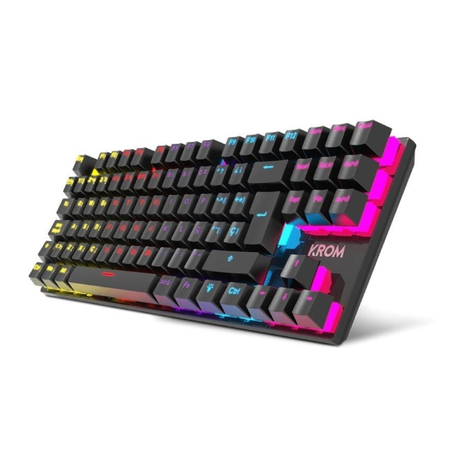 Krom Kasic TKL · Teclado Gaming Mecánico · Negro