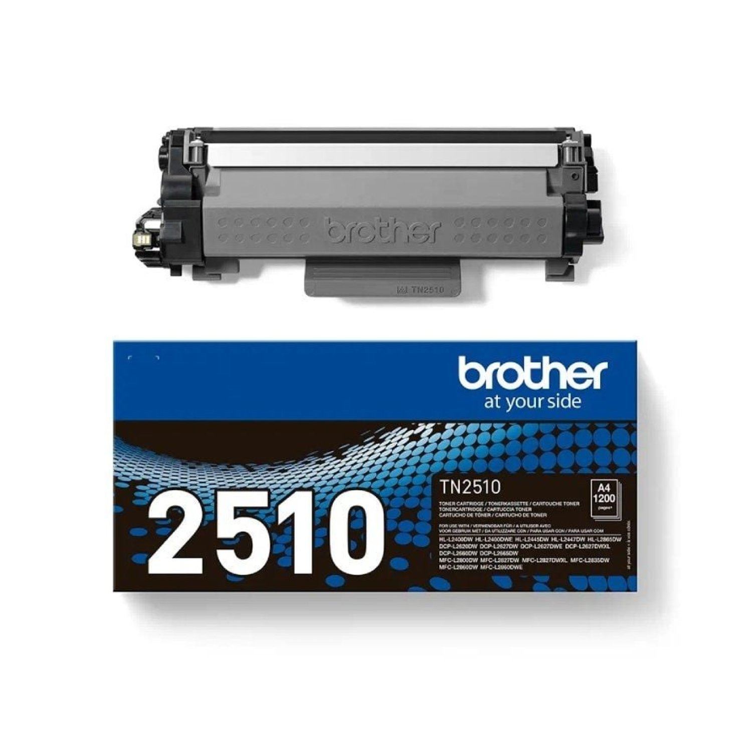 Brother TN2510 · Tóner Original · Negro