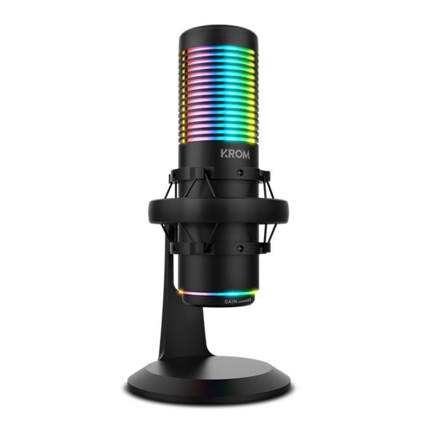 Krom Kaze · Micrófono Gaming · USB 2.0 · Jack 3.5mm