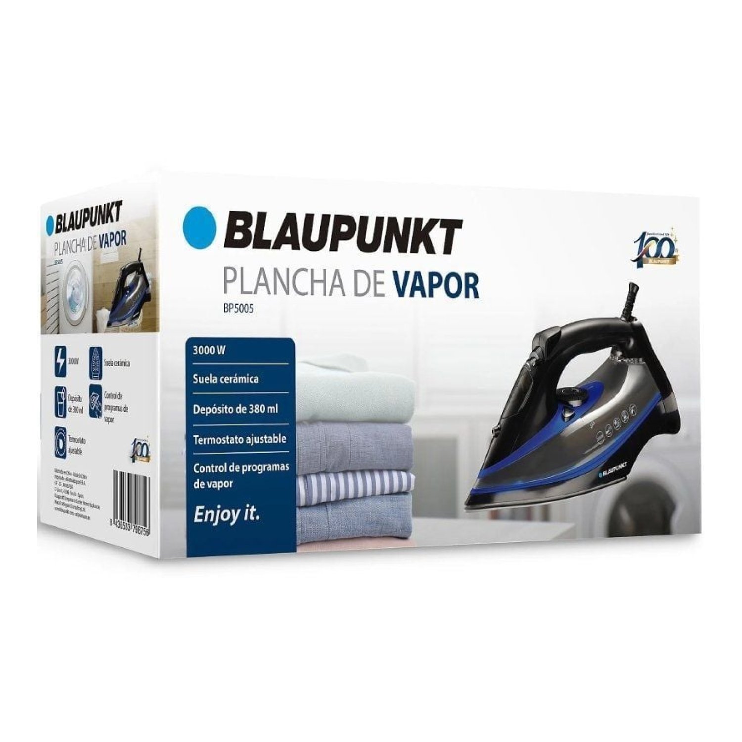 Blaupunkt BP5005 · Plancha de Vapor · 3000W
