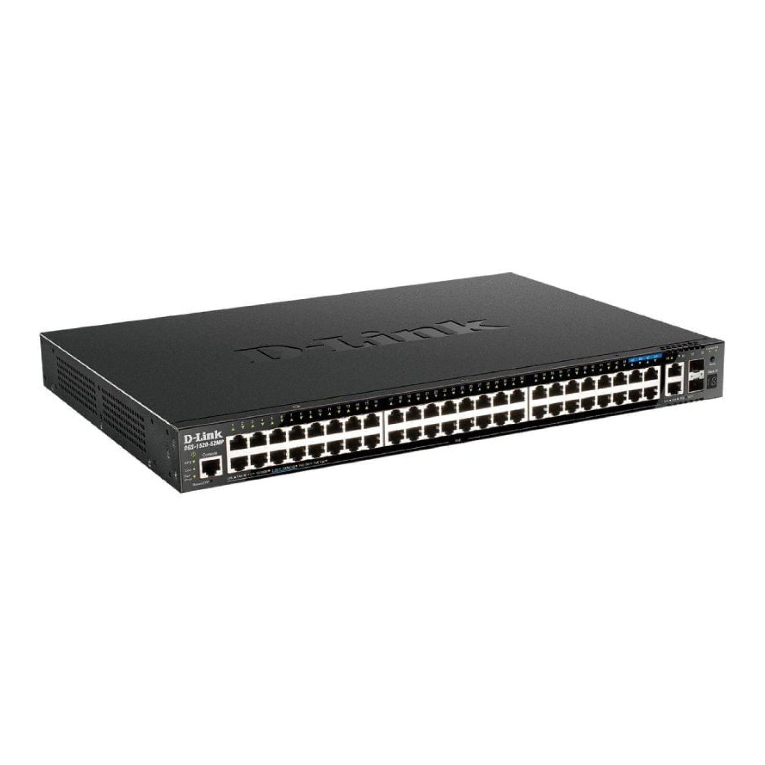 D-Link DGS-1520-52MP · Switch Gestionable · 52 Puertos 2.5Gbps · SFP · PoE