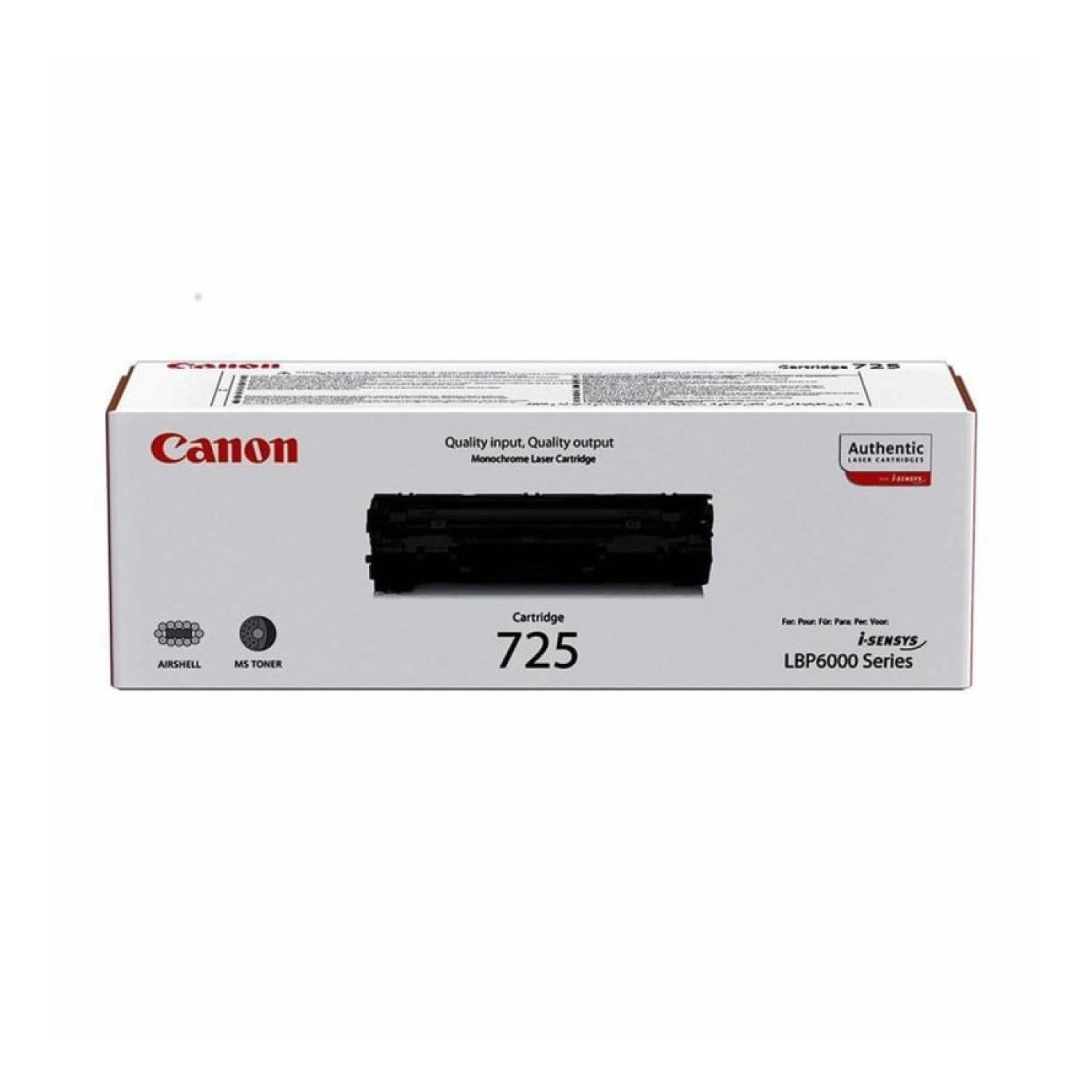 Canon Tóner Original nº725 · Negro