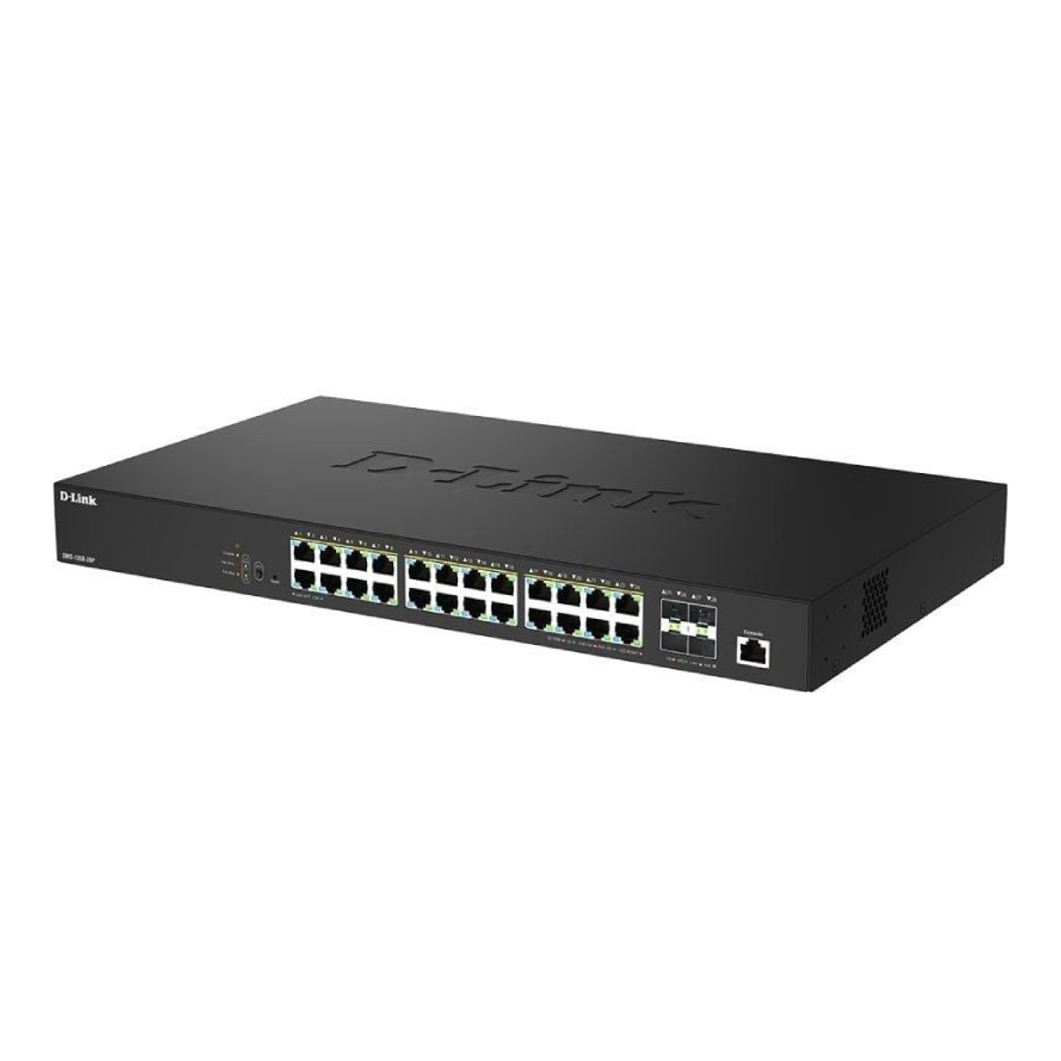 D-Link DMS-1250-28P · Switch 28 Puertos · Gigabit PoE · SFP