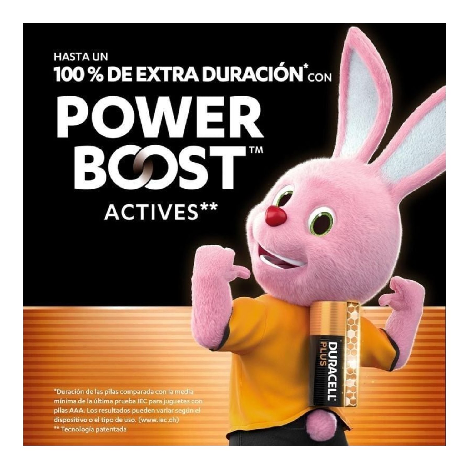 Duracell Plus Power Boost · 12 Pilas AAA · 1,5V · Alcalinas