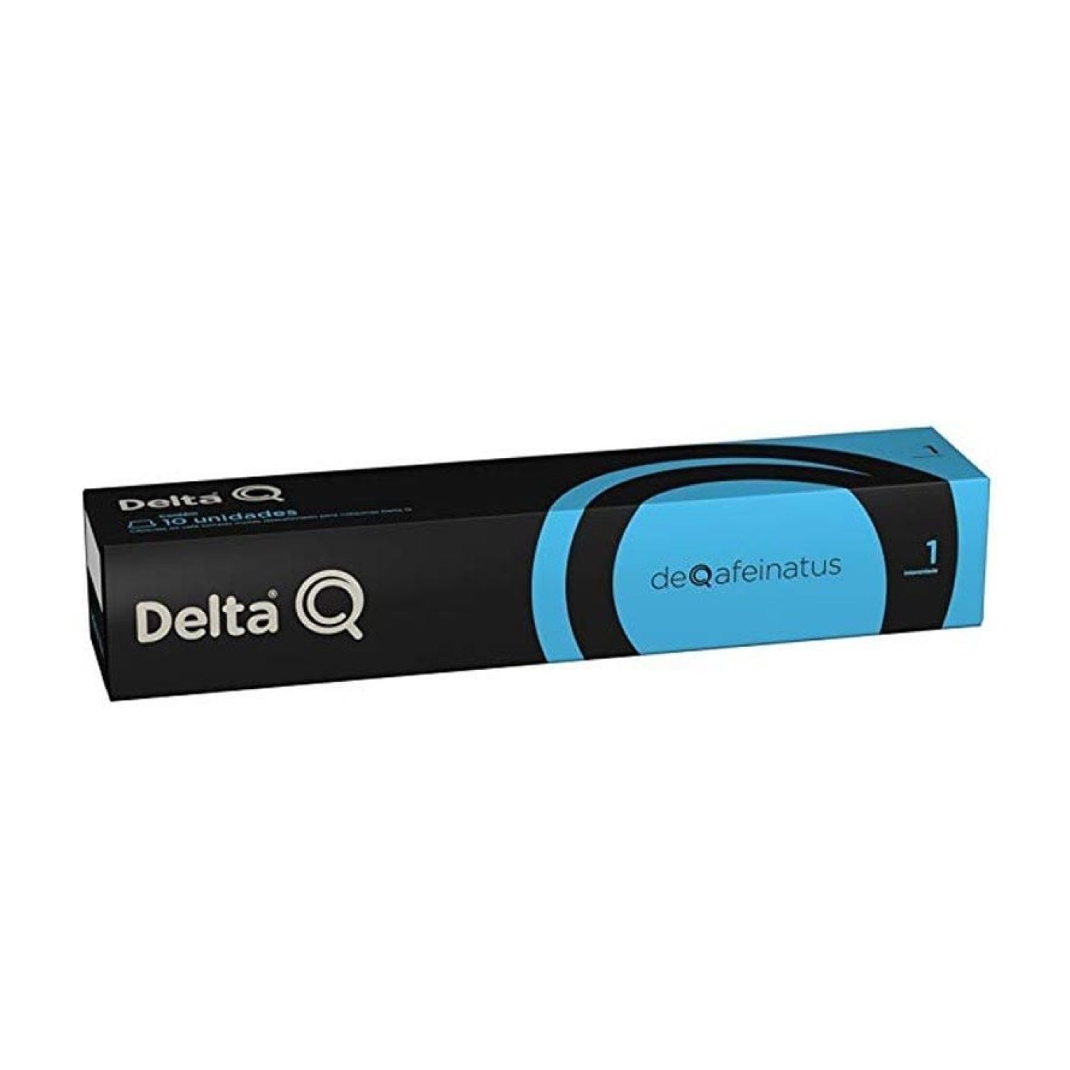 Delta · Cápsulas de Café Descafeinado · Compatible Delta · Caja 10 unidades