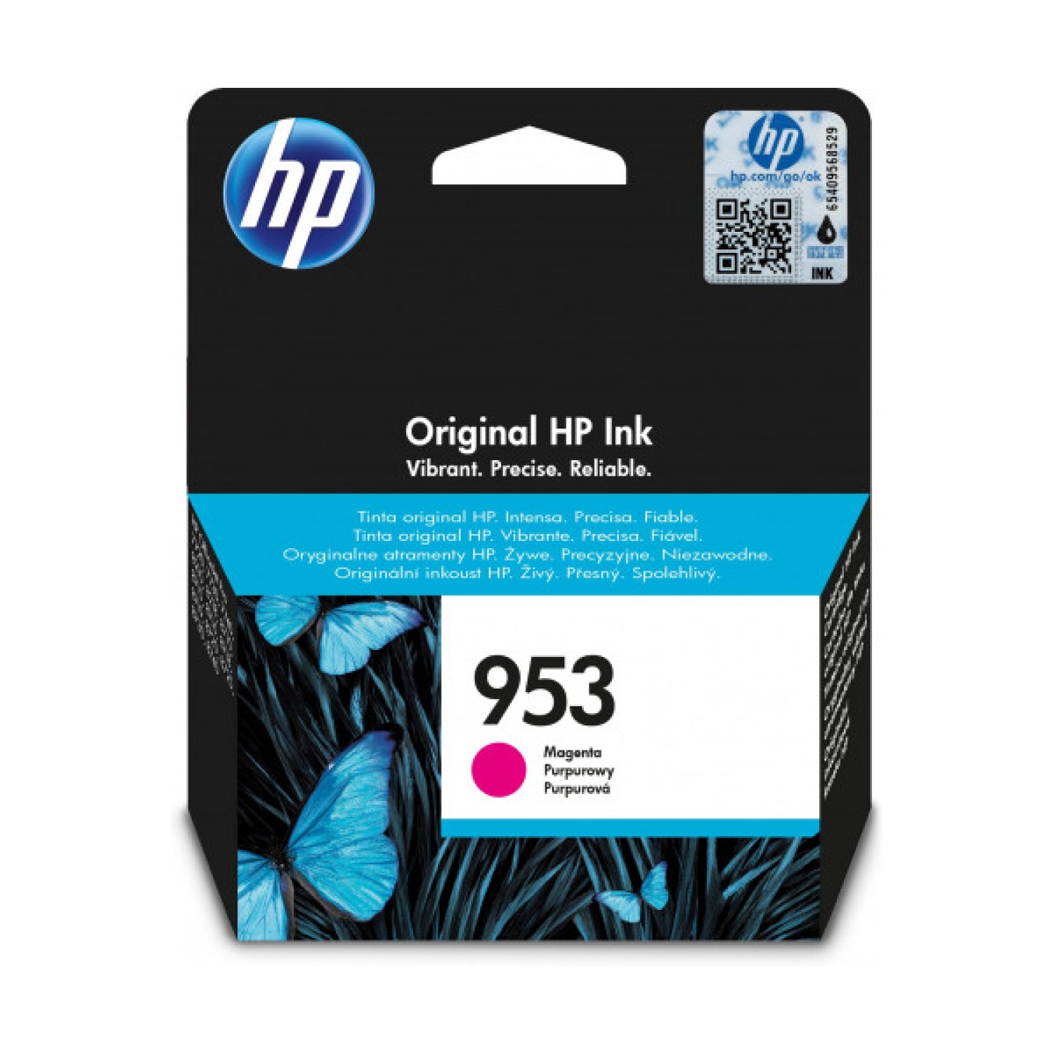 HP · Cartucho Tinta Original · Nº953 · Magenta