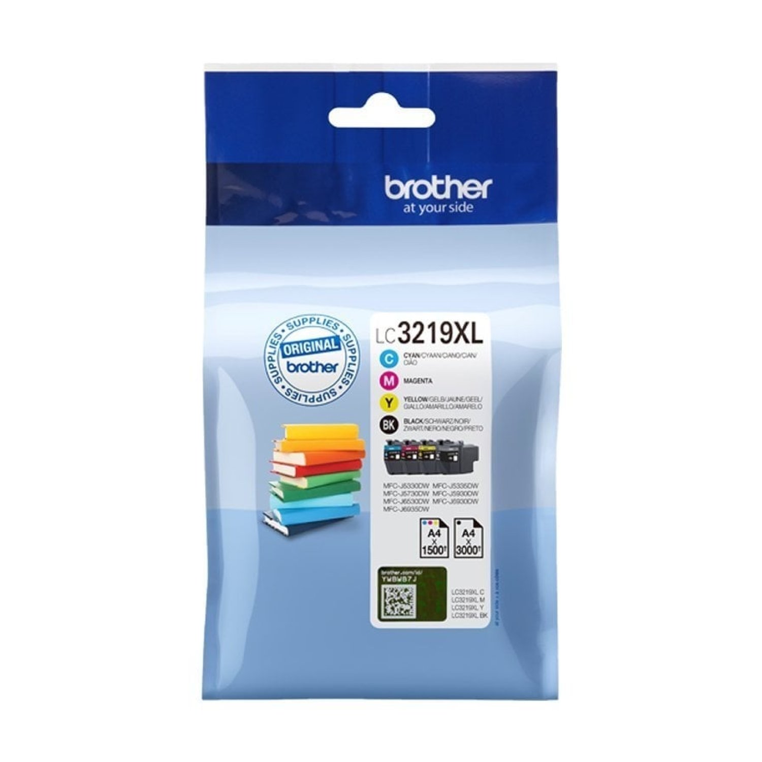 Brother LC-3219XL · Cartucho Tinta Alta Capacidad · Multipack CMYK