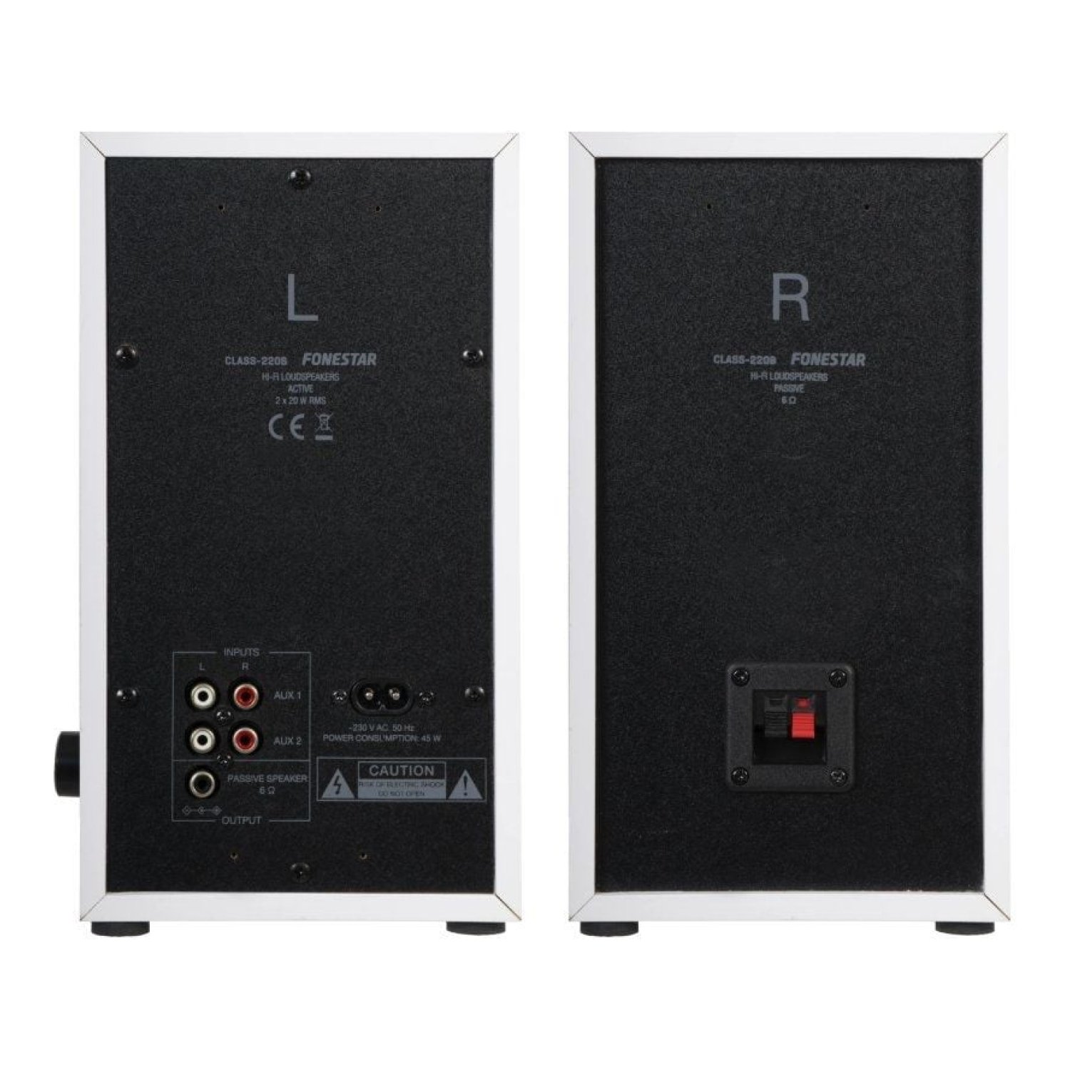 Fonestar Class-220B · Altavoces 2.0 · 80W