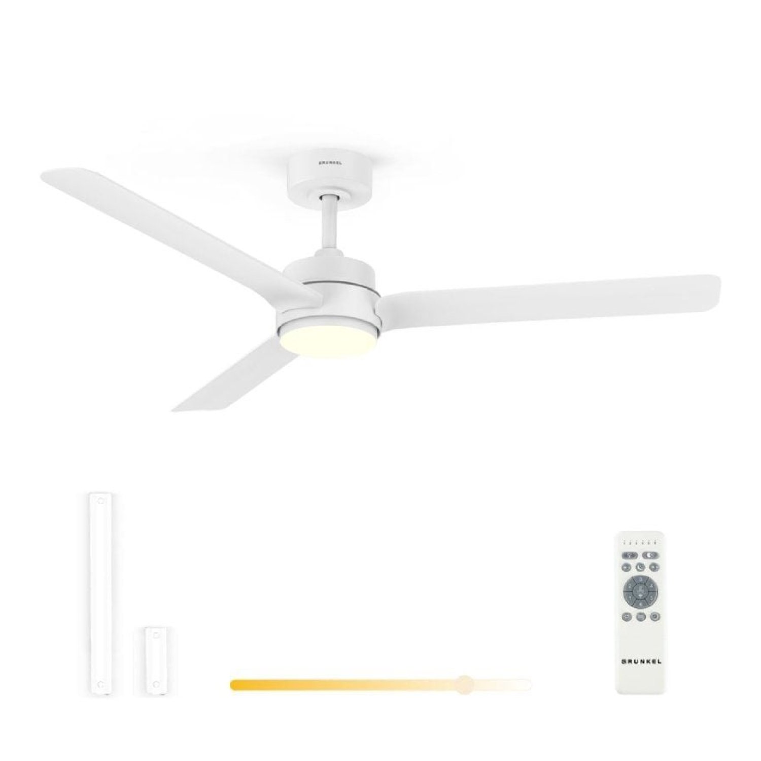 Grunkel Skyeasy52 · Ventilador de Techo · 132cm · 30W · 3 Aspas · 6 Velocidades