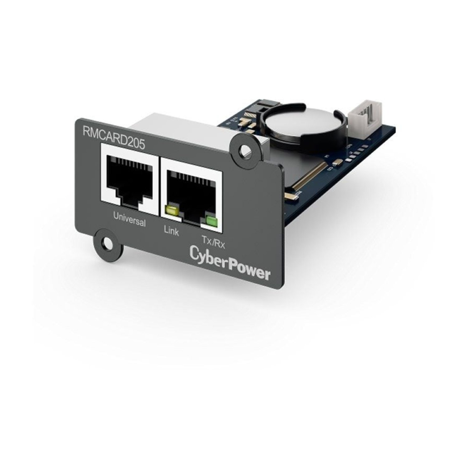 Cyberpower RMCARD205 · Tarjeta Gestión Remota · RJ45 · Compatible Envirosensor
