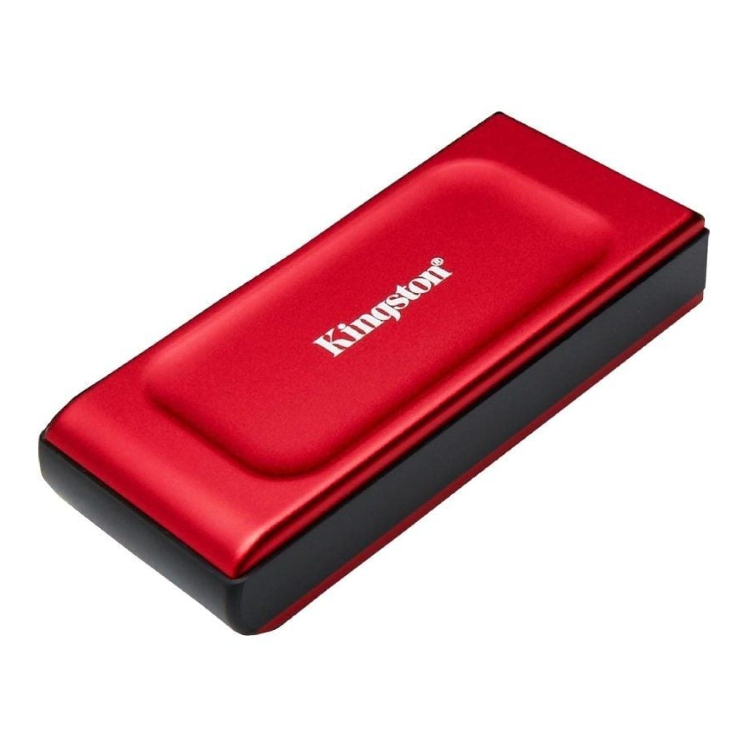 Kingston XS1000 · Disco SSD Externo 1TB · USB 3.2 · Rojo