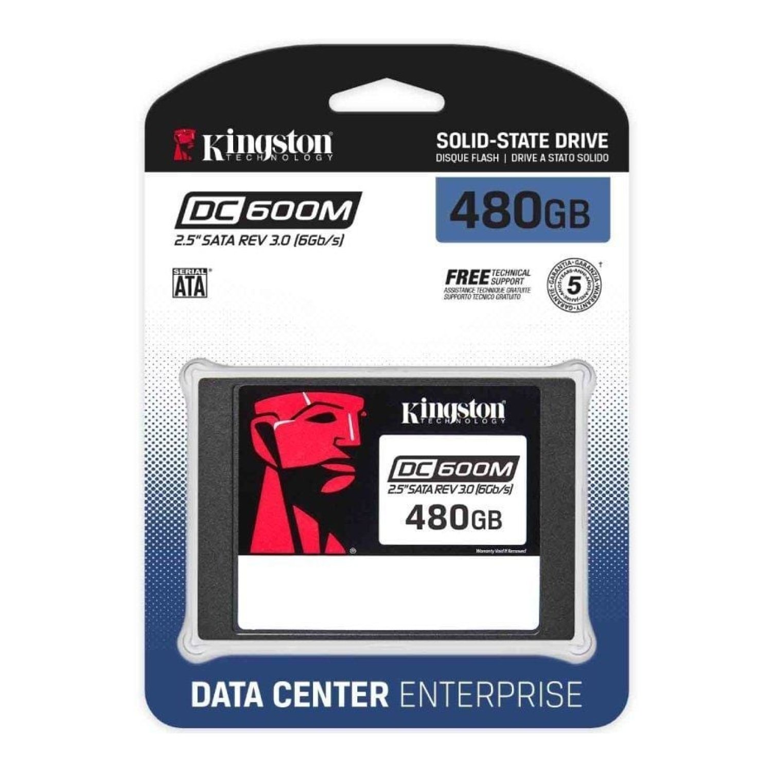 Kingston DC600M · SSD SATA III · 480GB