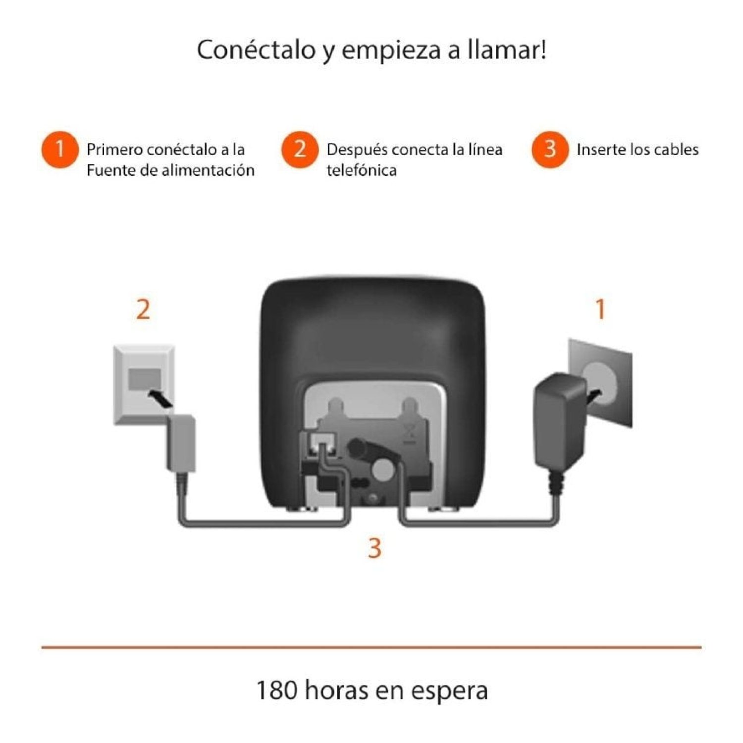 Gigaset CL390 · Teléfono Inalámbrico · Gris