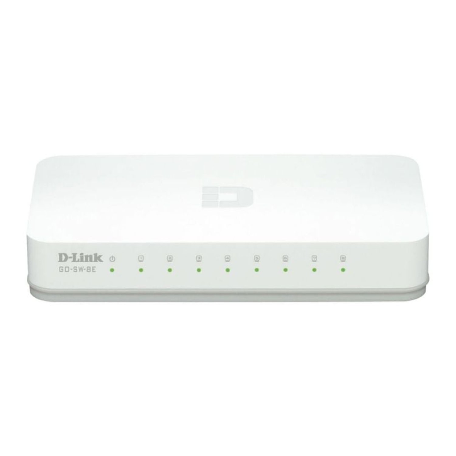 D-Link GO-SW-8E · Switch 8 Puertos · 10/100 Mbps · RJ-45
