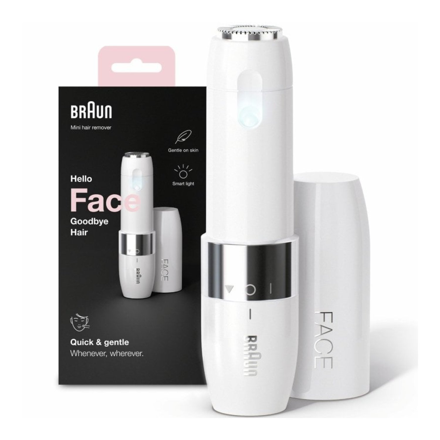 Braun FS1000 · Depiladora Facial Mini · Con Batería Recargable