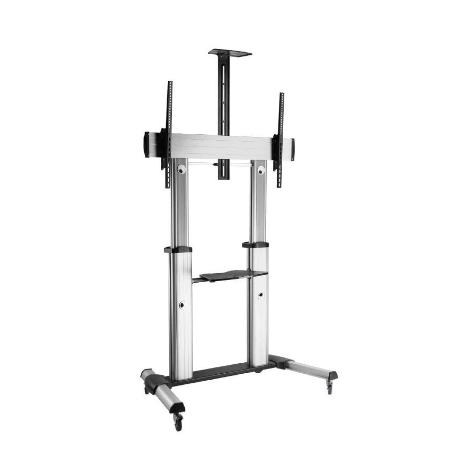 Fonestar STS-40106P · Soporte Suelo TV Inclinable · 60-100" · hasta 100kg · con Ruedas