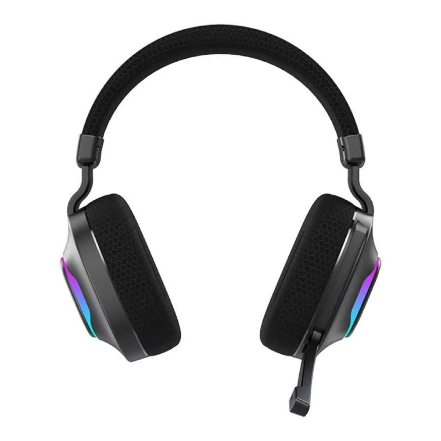 Hiditec Vortex ARGB · Auriculares Gaming Inalámbricos · Bluetooth · Jack 3.5 · Micrófono · Negros