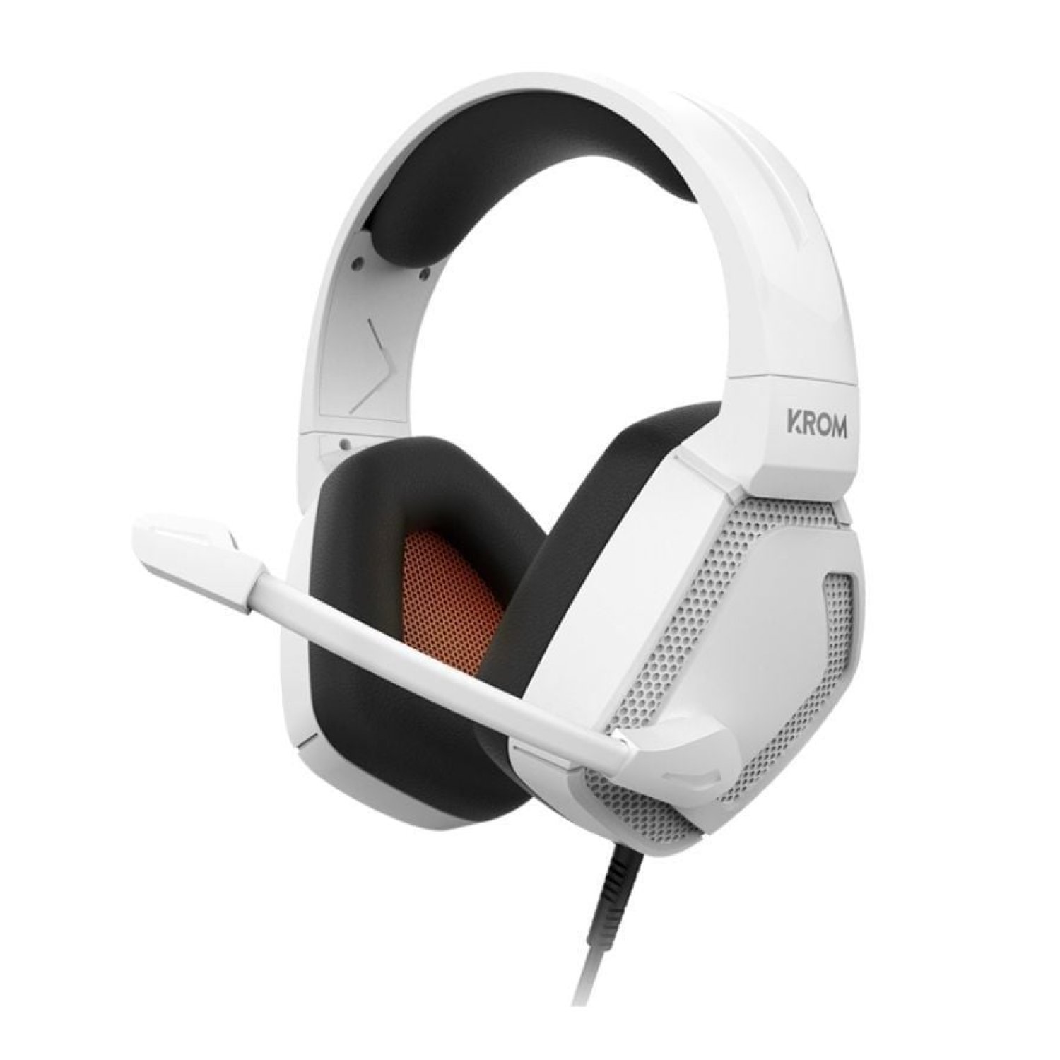 Krom Kopa Pro · Auriculares Gaming · Jack 3.5 · Micrófono · Blancos