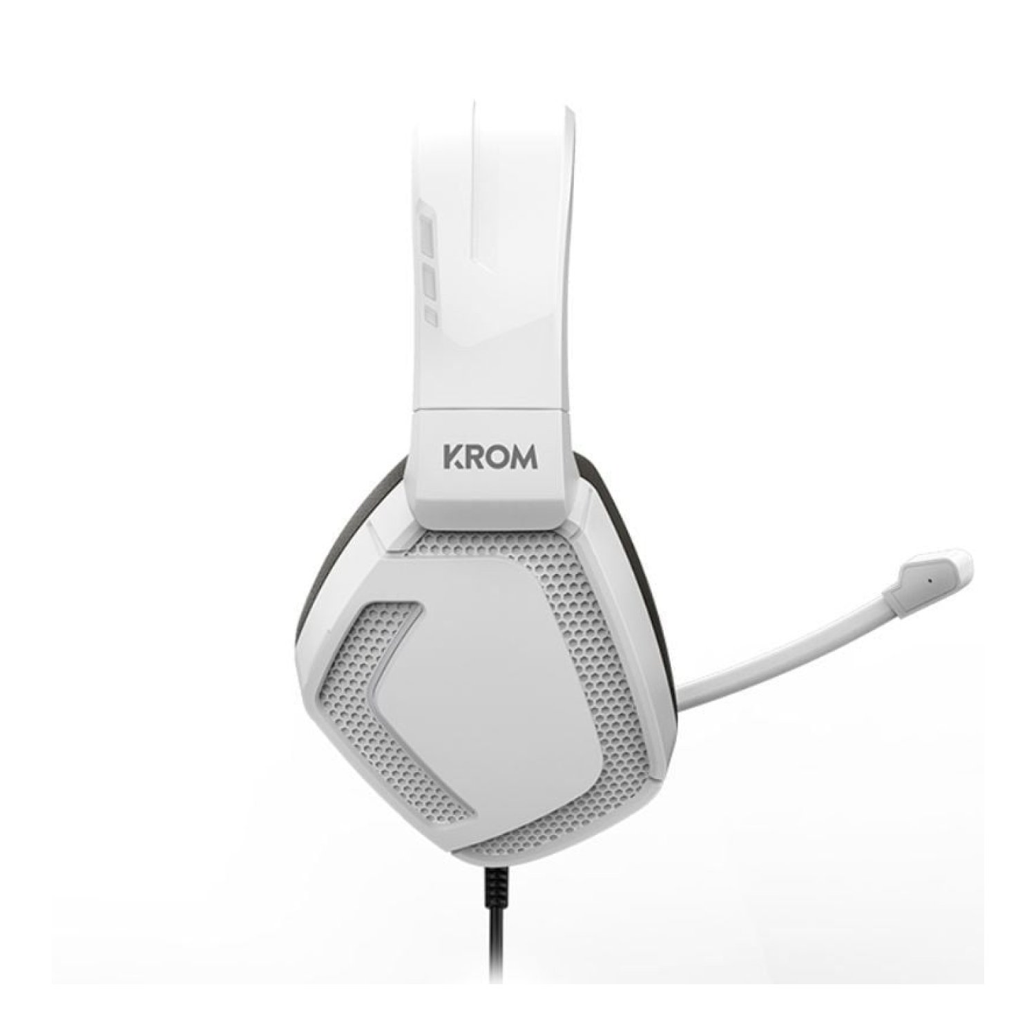 Krom Kopa Pro · Auriculares Gaming · Jack 3.5 · Micrófono · Blancos