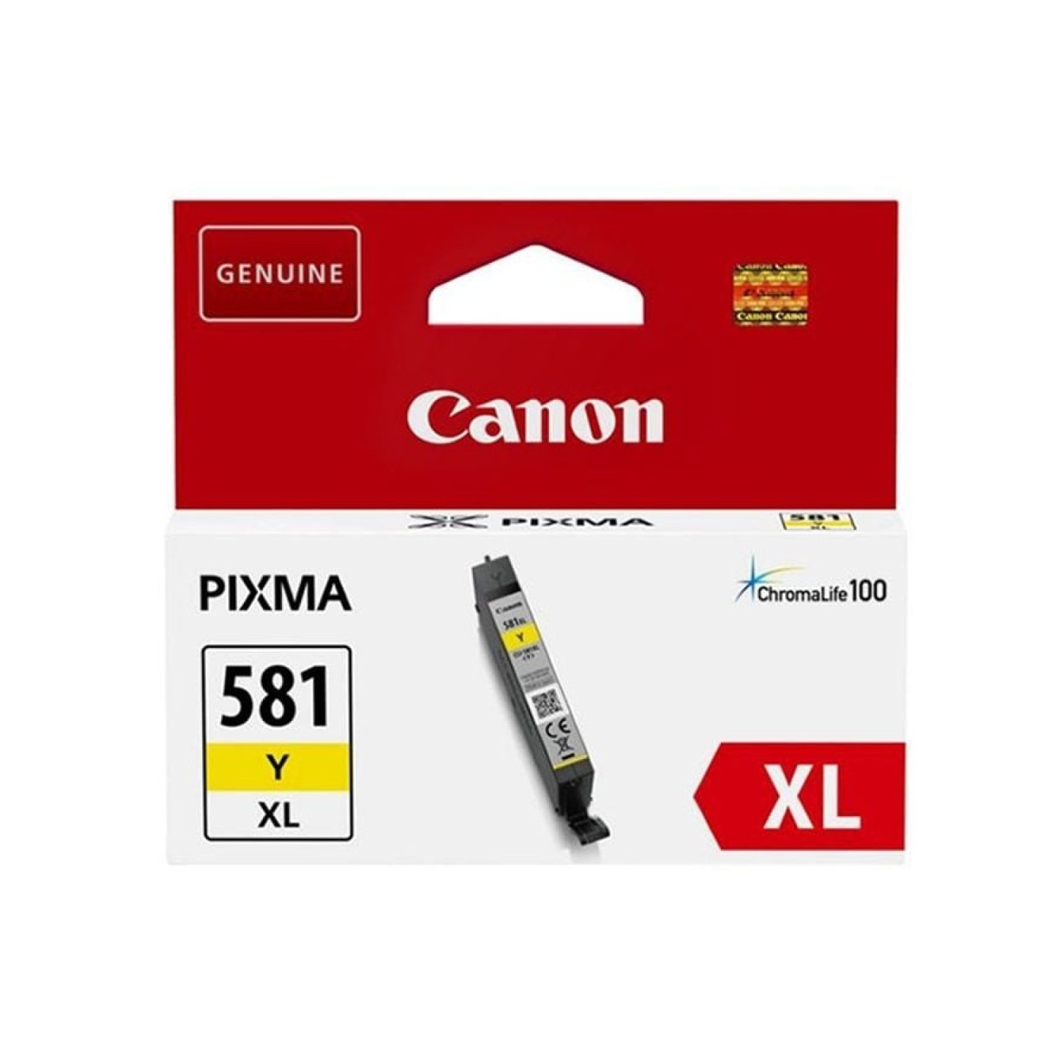 Canon CLI-581XL · Cartucho Tinta Original · Alta Capacidad · Amarillo