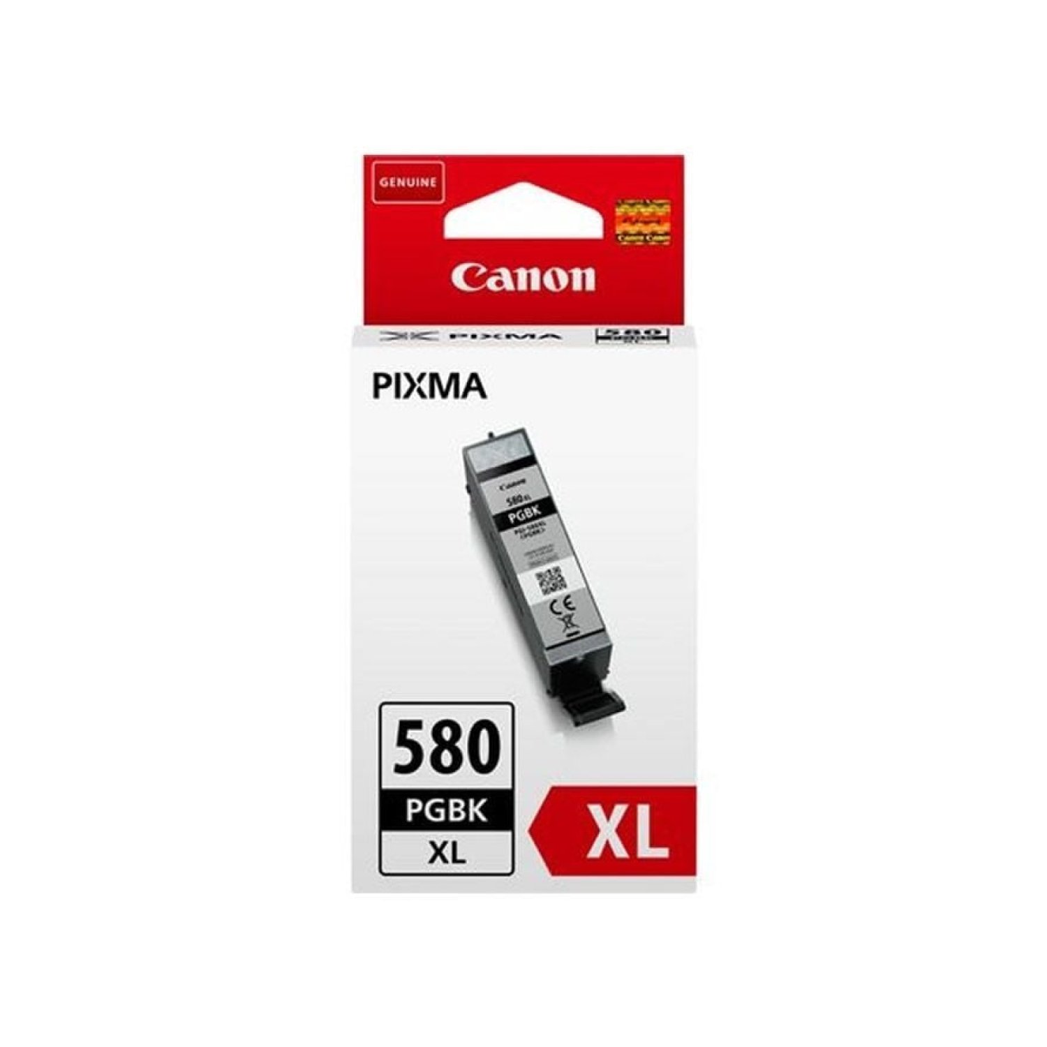 Canon PGI-580PGBKXL · Cartucho Tinta Original · Alta Capacidad · Negro
