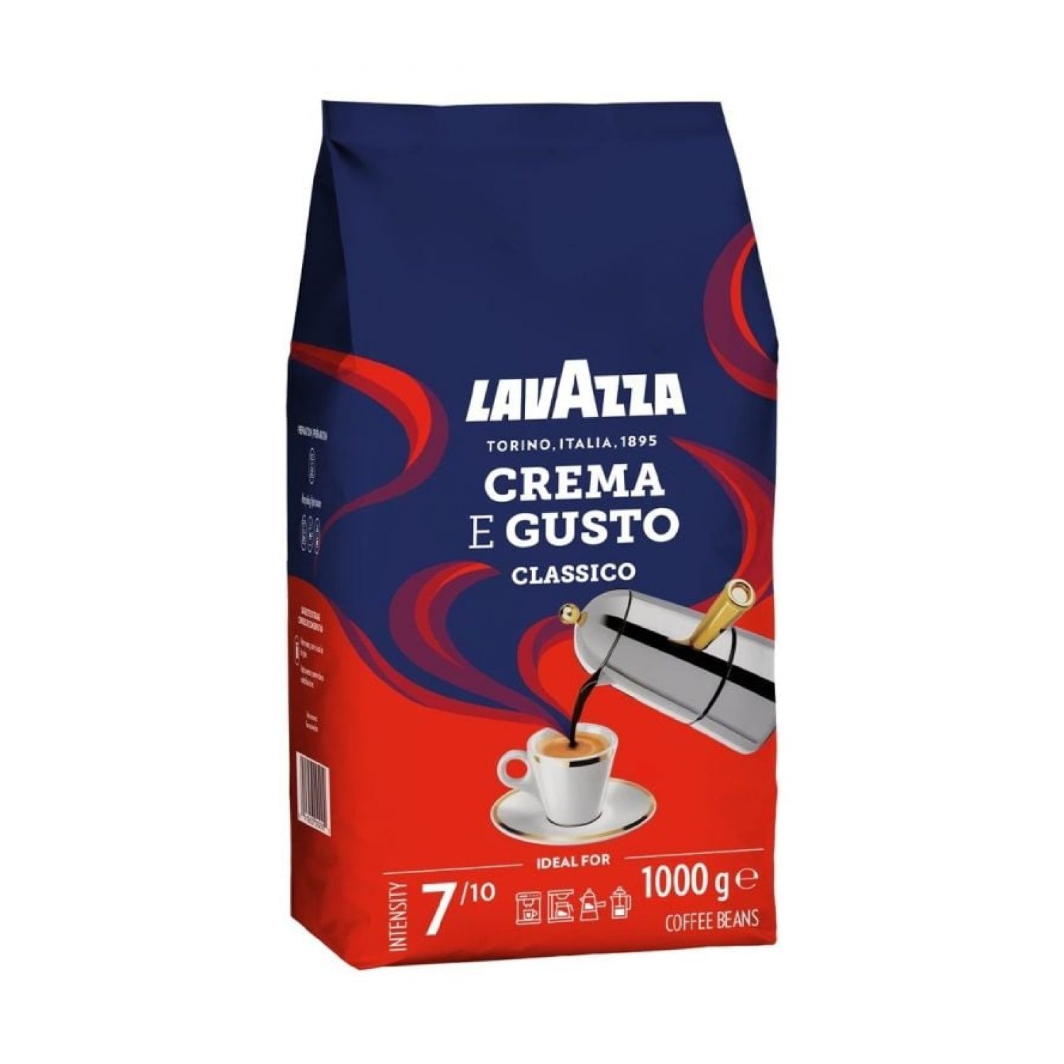 Lavazza Crema e Gusto · Café en Grano · 1 kg · Clásico