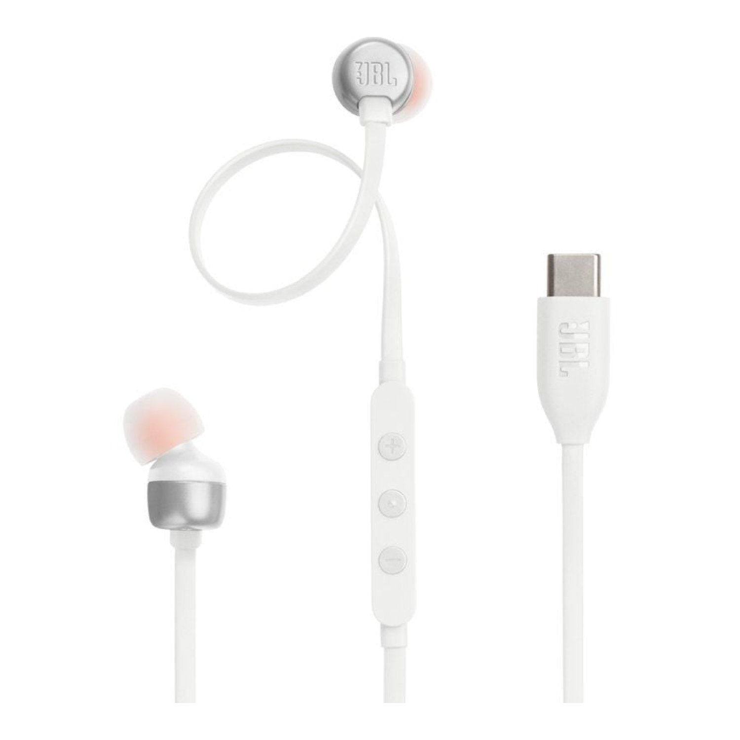 JBL Tune 310C · Auriculares Intrauditivos · Micrófono · Blancos