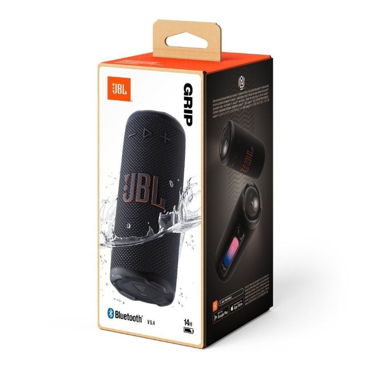 JBL Grip · Altavoz Bluetooth · 16W · Negro