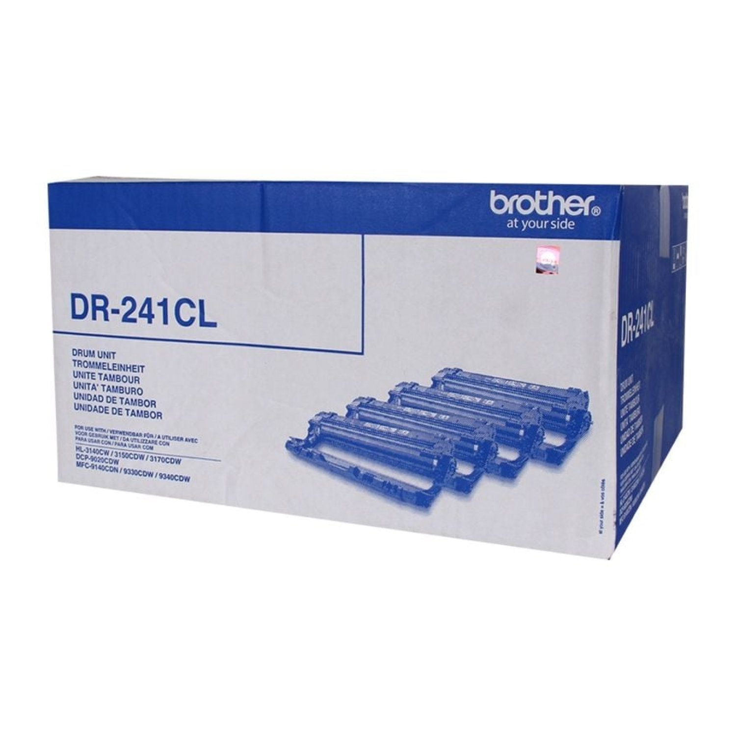 Brother DR-241CL · Tambor Multipack · Cian/Magenta/Amarillo/Negro