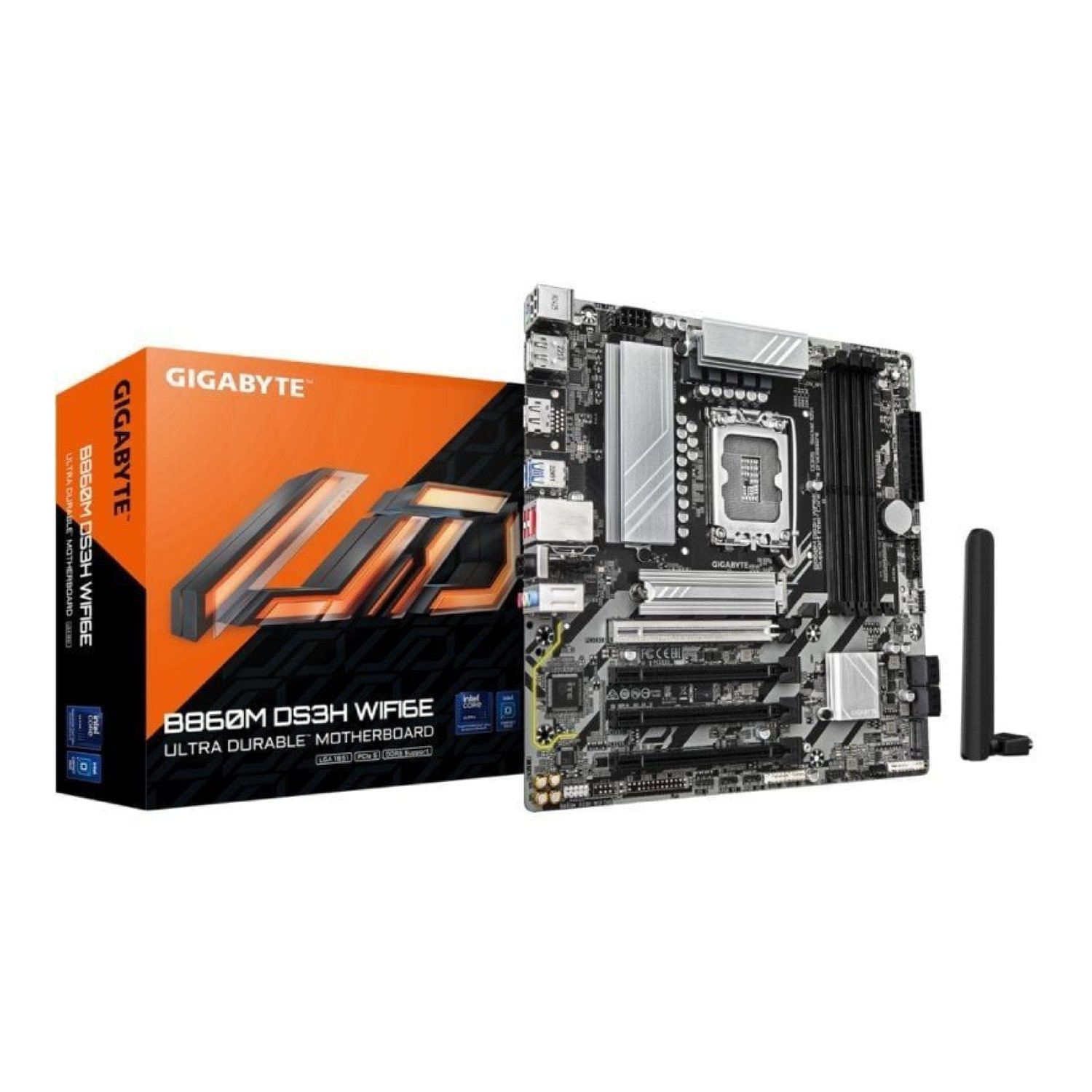 Gigabyte B860M DS3H · Placa Base Micro ATX · Socket 1851 · DDR5 · WiFi 6E · PCIe 5.0