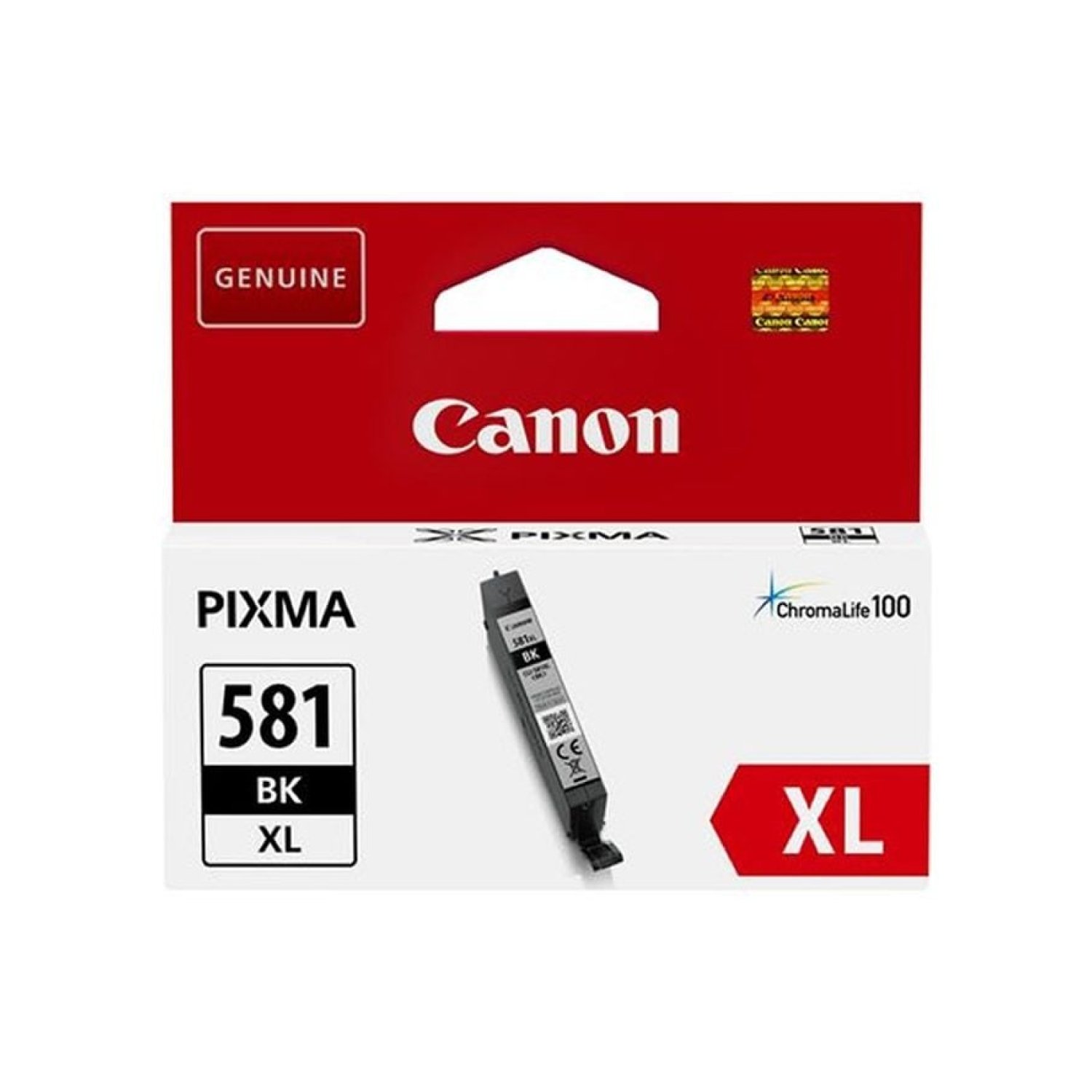 Canon · Cartucho Tinta CLI-581BKXL · Alta Capacidad · Negro