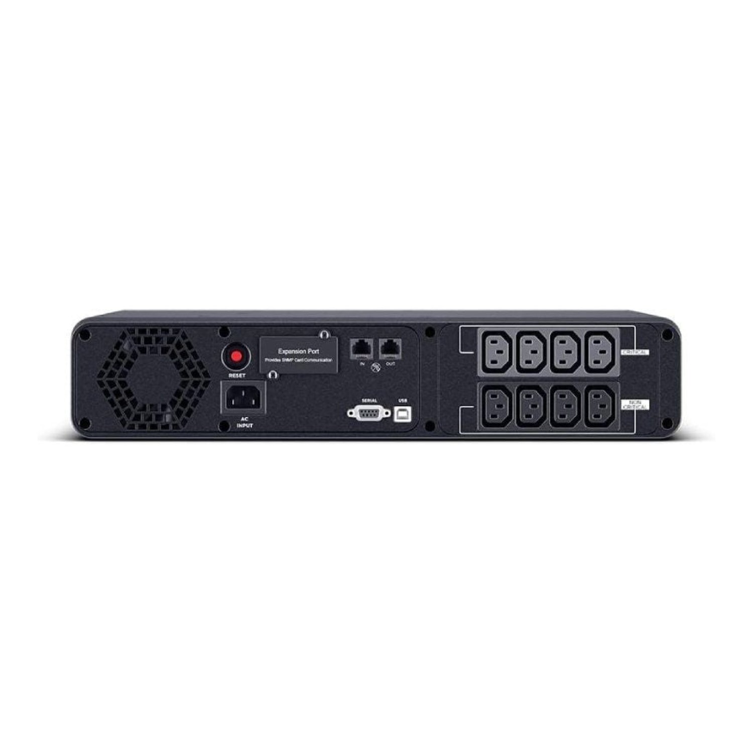 Cyberpower CP1200EIPFCRM2U · SAI Línea Interactiva · 1200VA/750W · 8 Salidas · Formato Rack