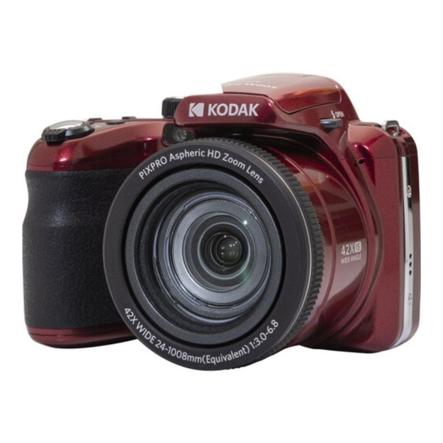 Kodak Pixpro AZ425 · 20MP · Zoom Óptico 42x · Roja