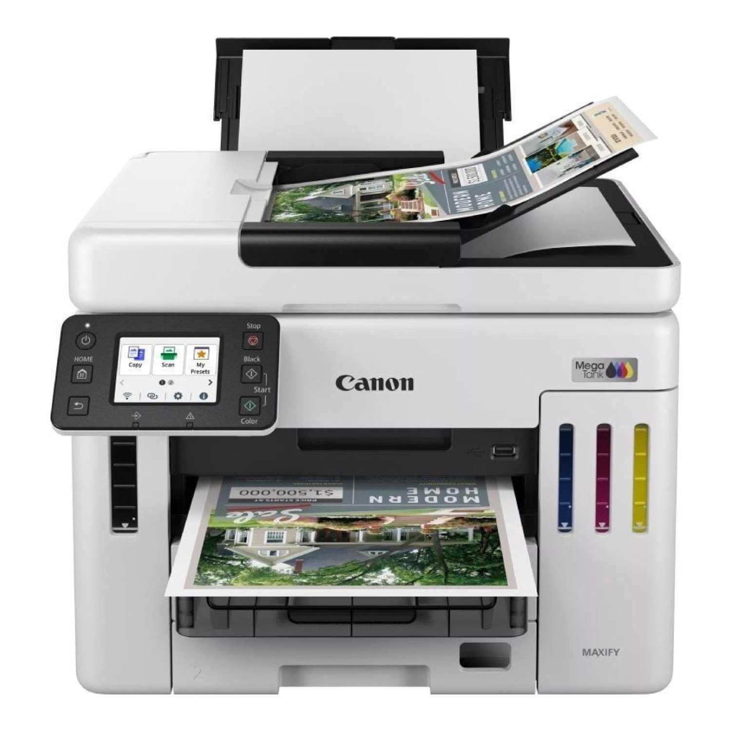 Canon MAXIFY GX7150 · Multifunción Recargable · WiFi · Dúplex · Fax