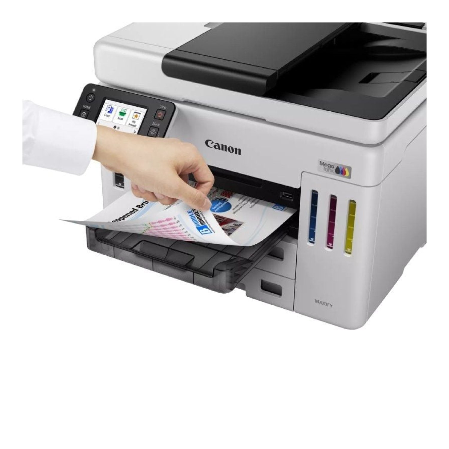 Canon MAXIFY GX7150 · Multifunción Recargable · WiFi · Dúplex · Fax