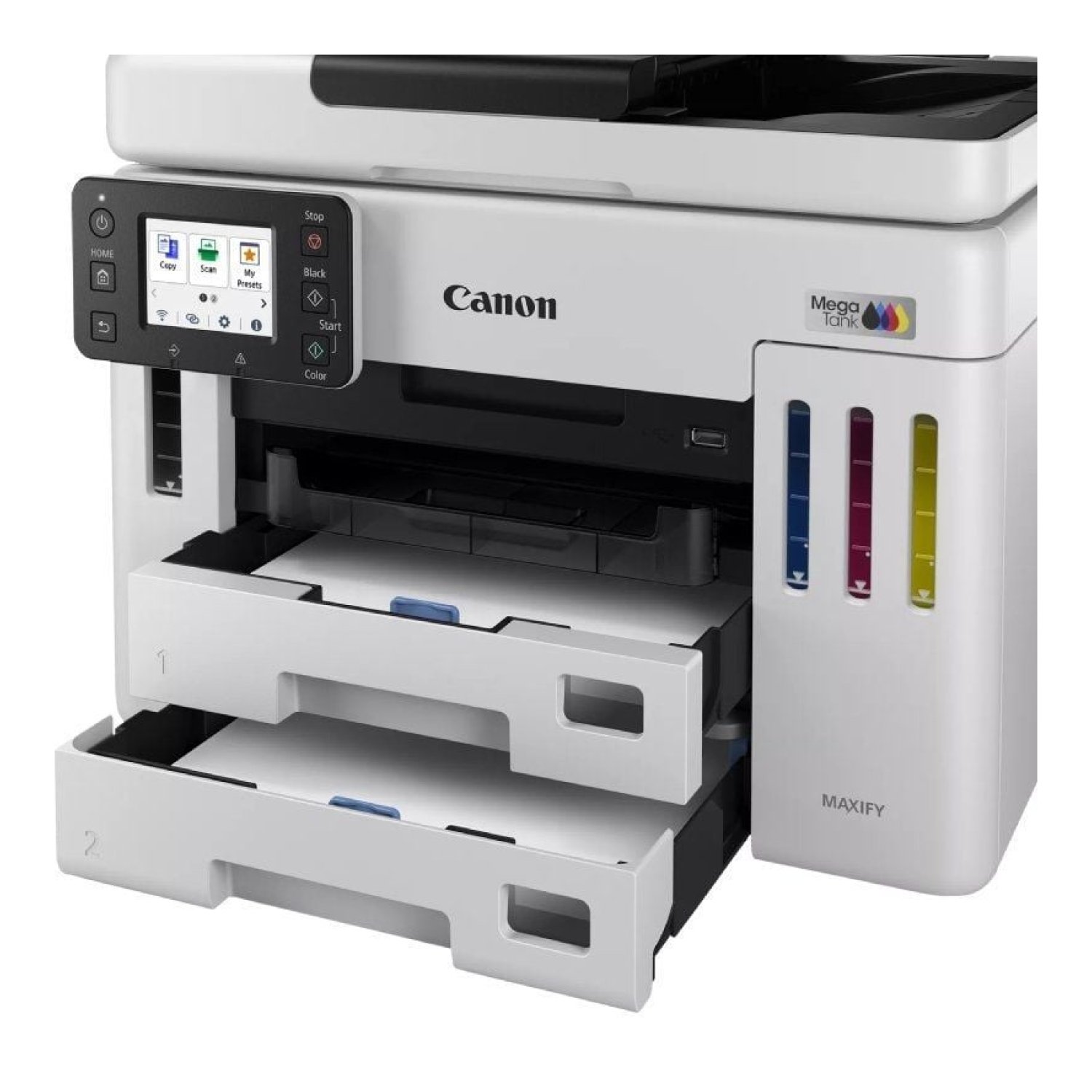 Canon MAXIFY GX7150 · Multifunción Recargable · WiFi · Dúplex · Fax