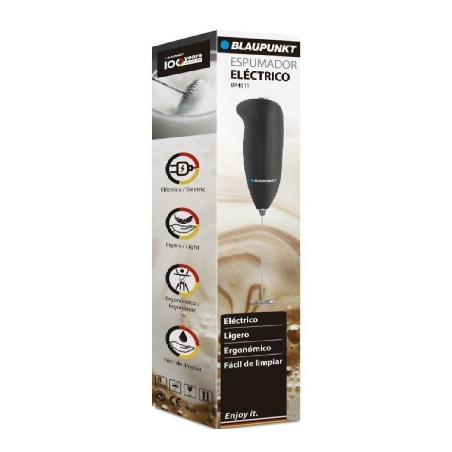 Blaupunkt BP4011 · Espumador de Leche · Automático