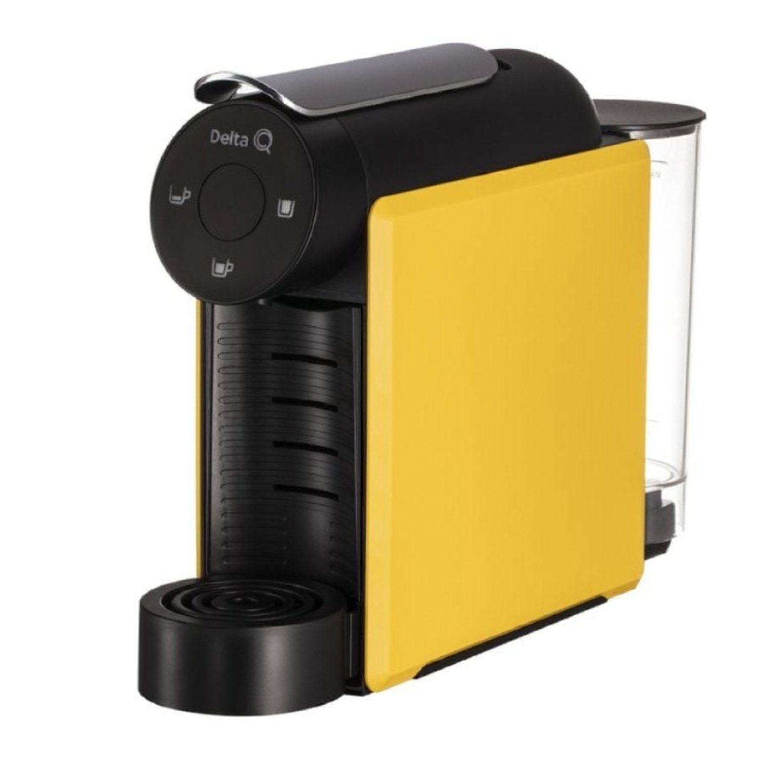 Delta Mini Qool · Cafetera de Cápsulas · Amarilla