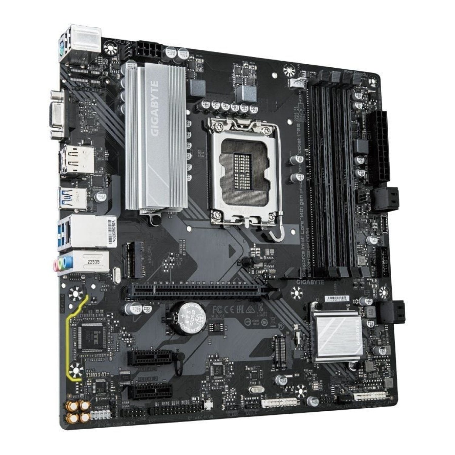 Gigabyte B760M D3HP · Socket 1700 · DDR4 · PCIe 4.0 · Micro ATX