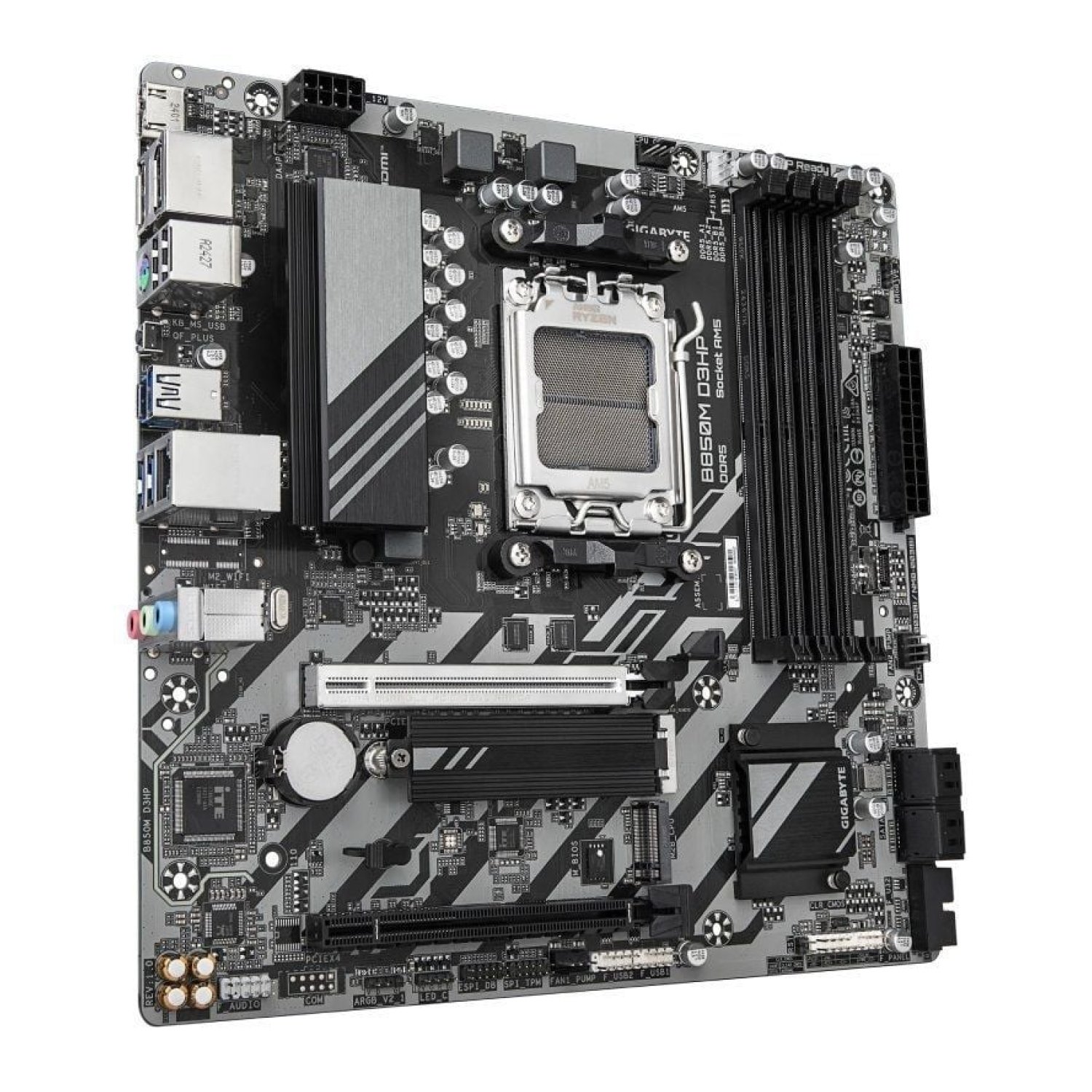 Gigabyte B850M D3HP · Socket AM5 · DDR5 · PCIe 5.0 · Micro ATX