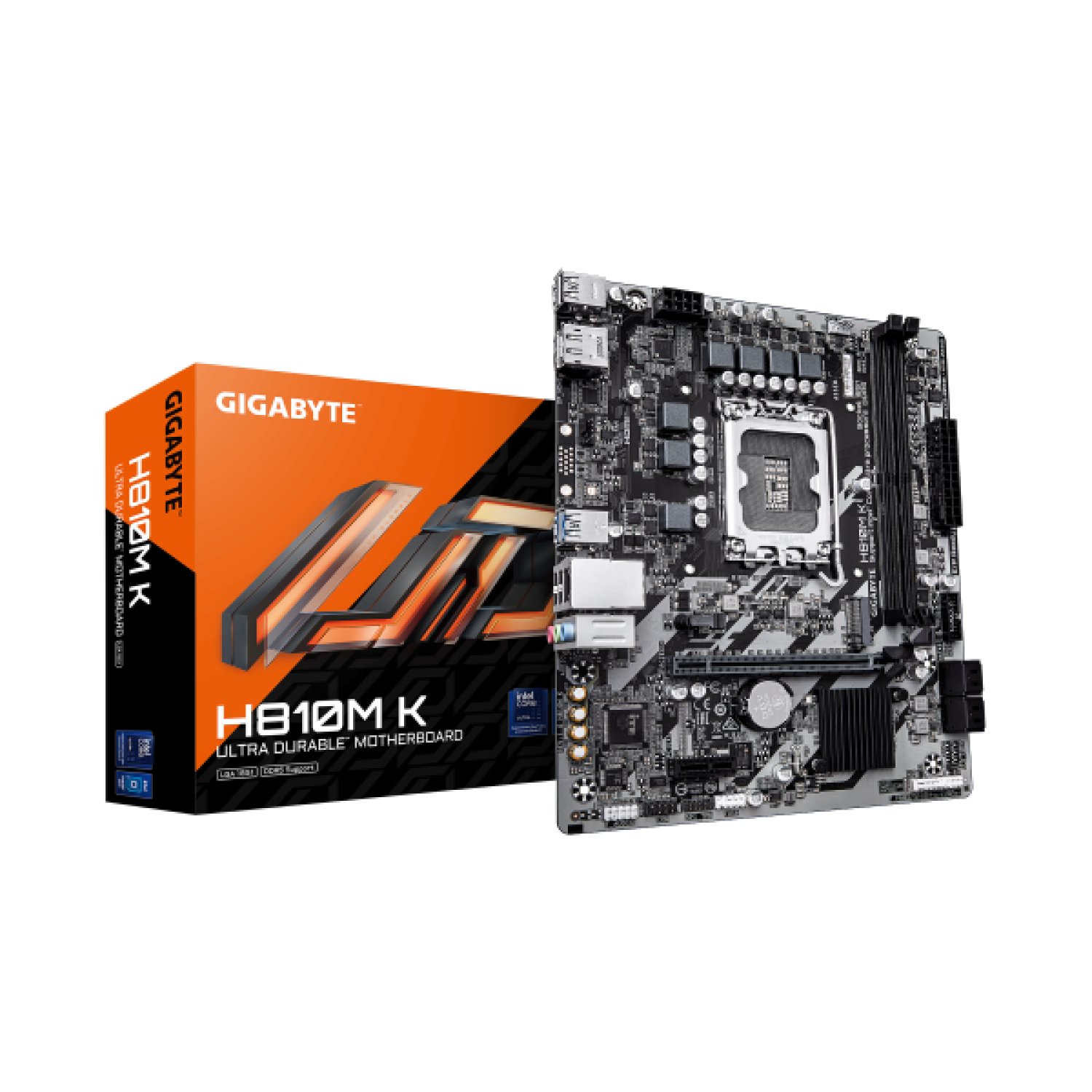 Gigabyte H810M-K · Micro ATX · Socket 1851 · DDR5 · PCIe 4.0