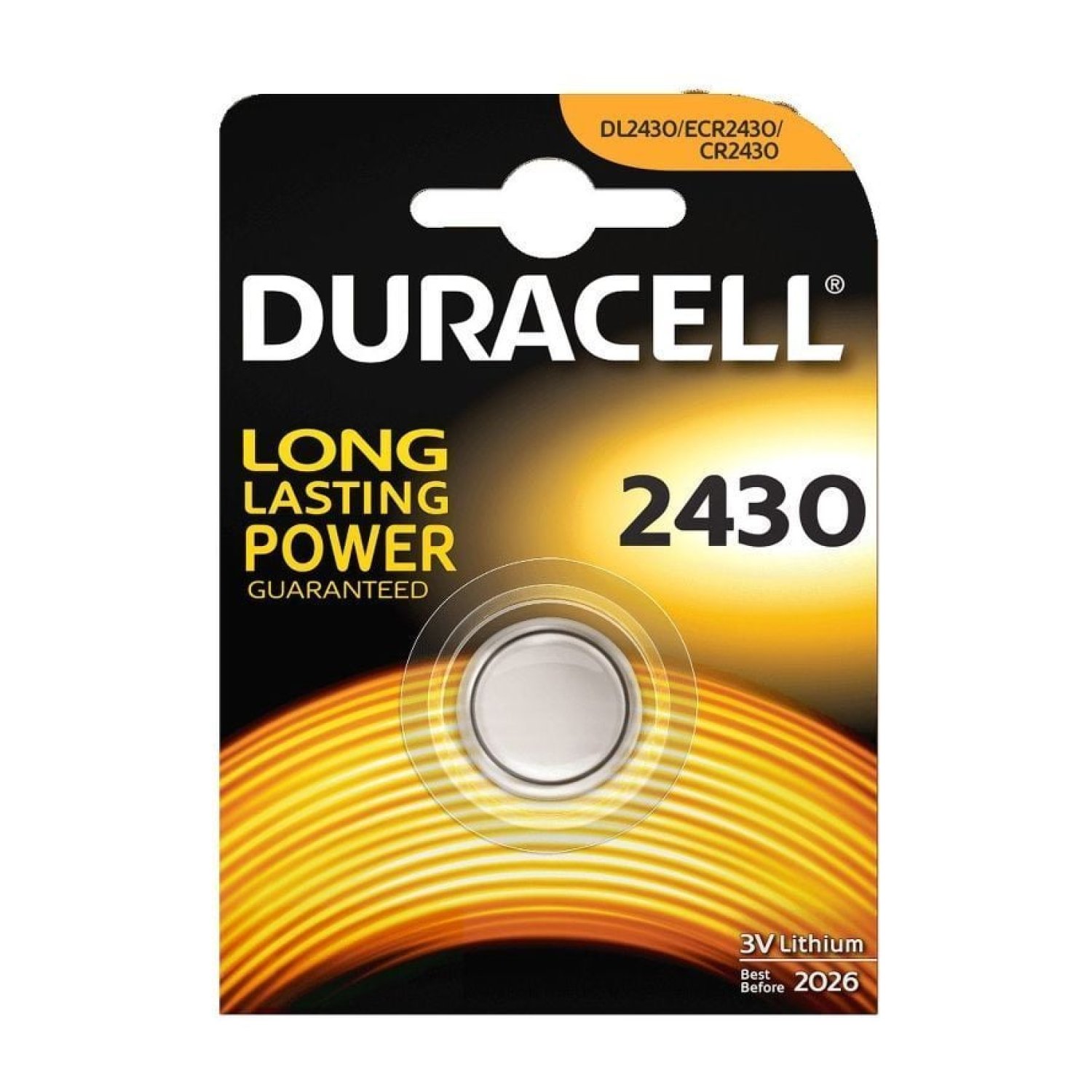 Duracell · Pila de Botón CR2430 · 3V