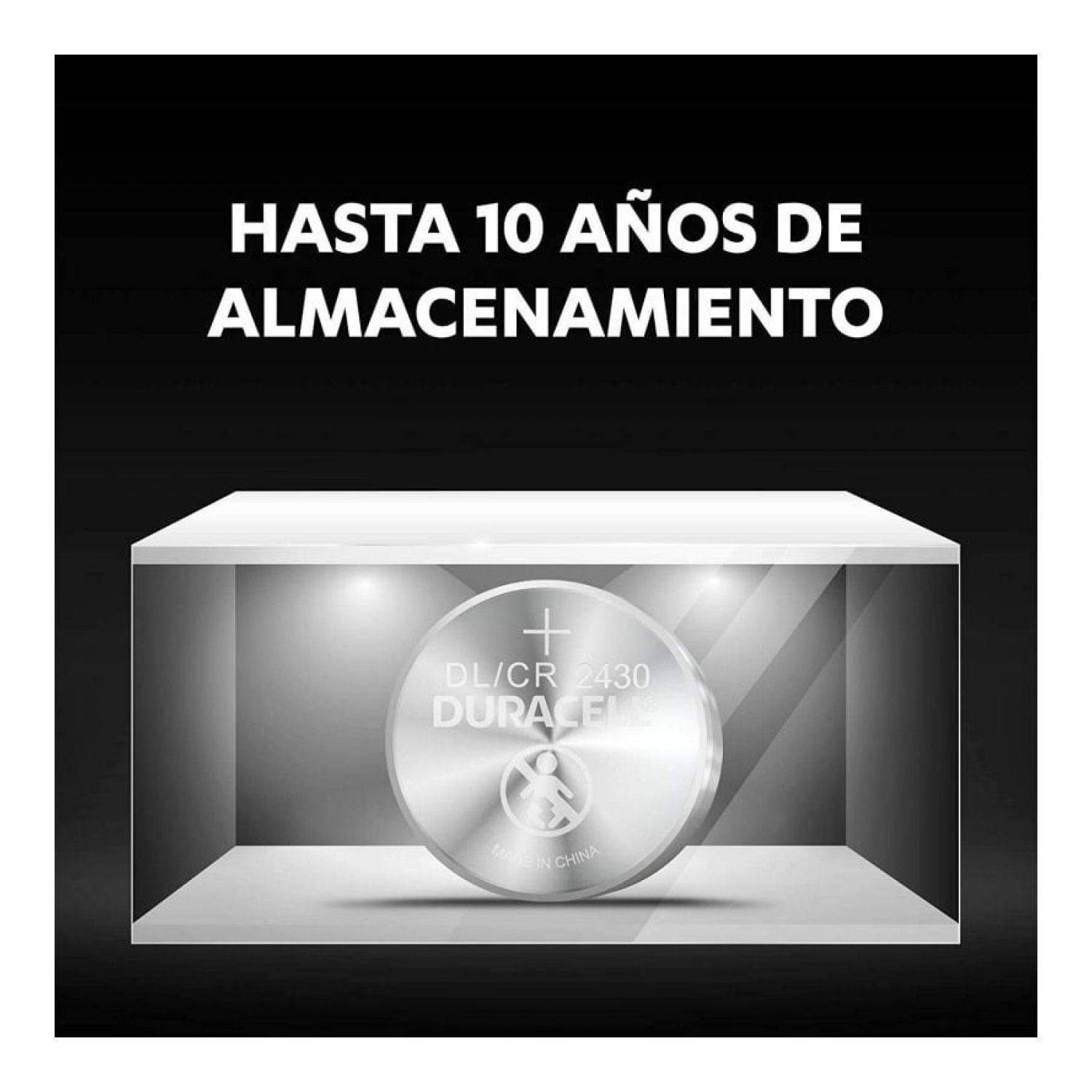 Duracell · Pila de Botón CR2430 · 3V