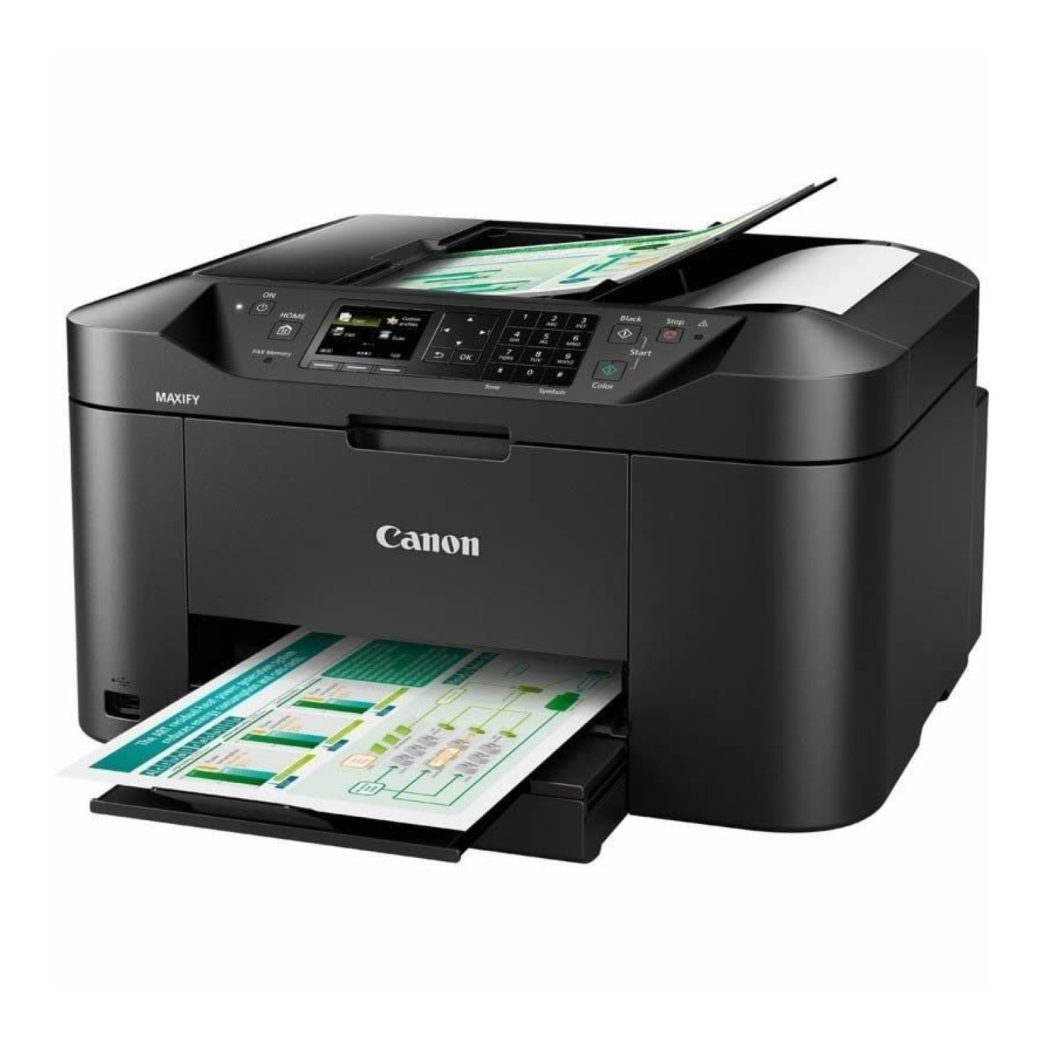 Canon MAXIFY MB2150 · Multifunción WiFi · Fax · Impresión Dúplex · Negra