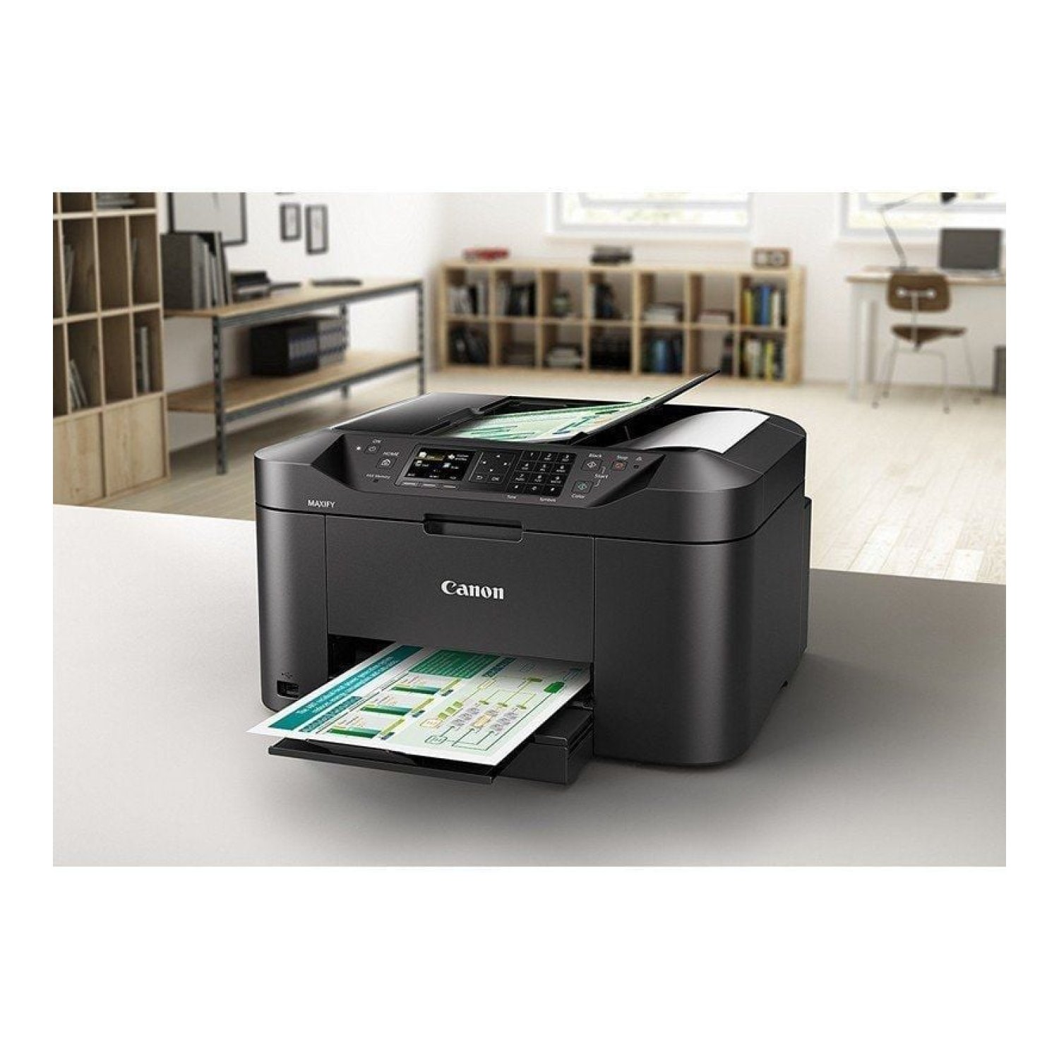 Canon MAXIFY MB2150 · Multifunción WiFi · Fax · Impresión Dúplex · Negra