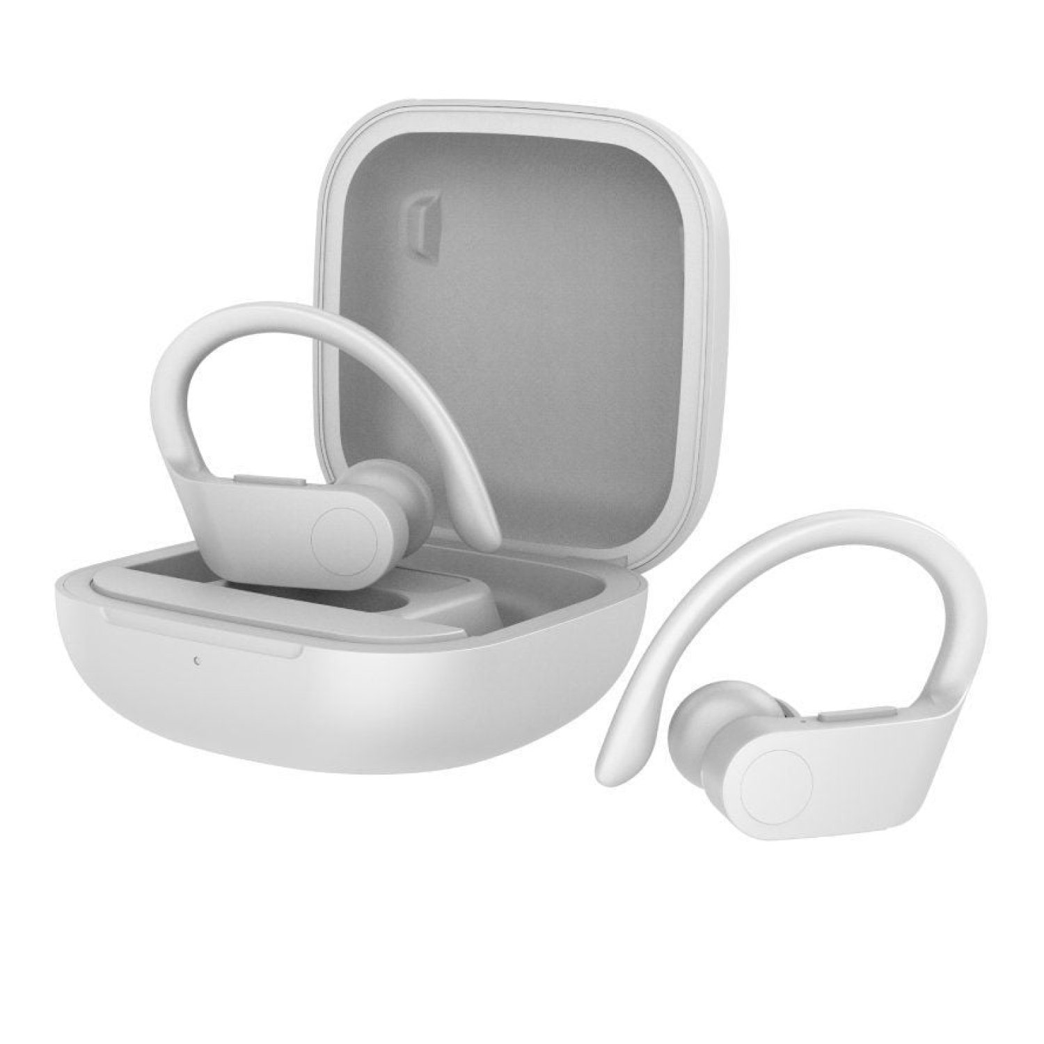 Daewoo DW2023 · Auriculares Bluetooth Deportivos · Estuche de Carga · 5h Autonomía · Blancos